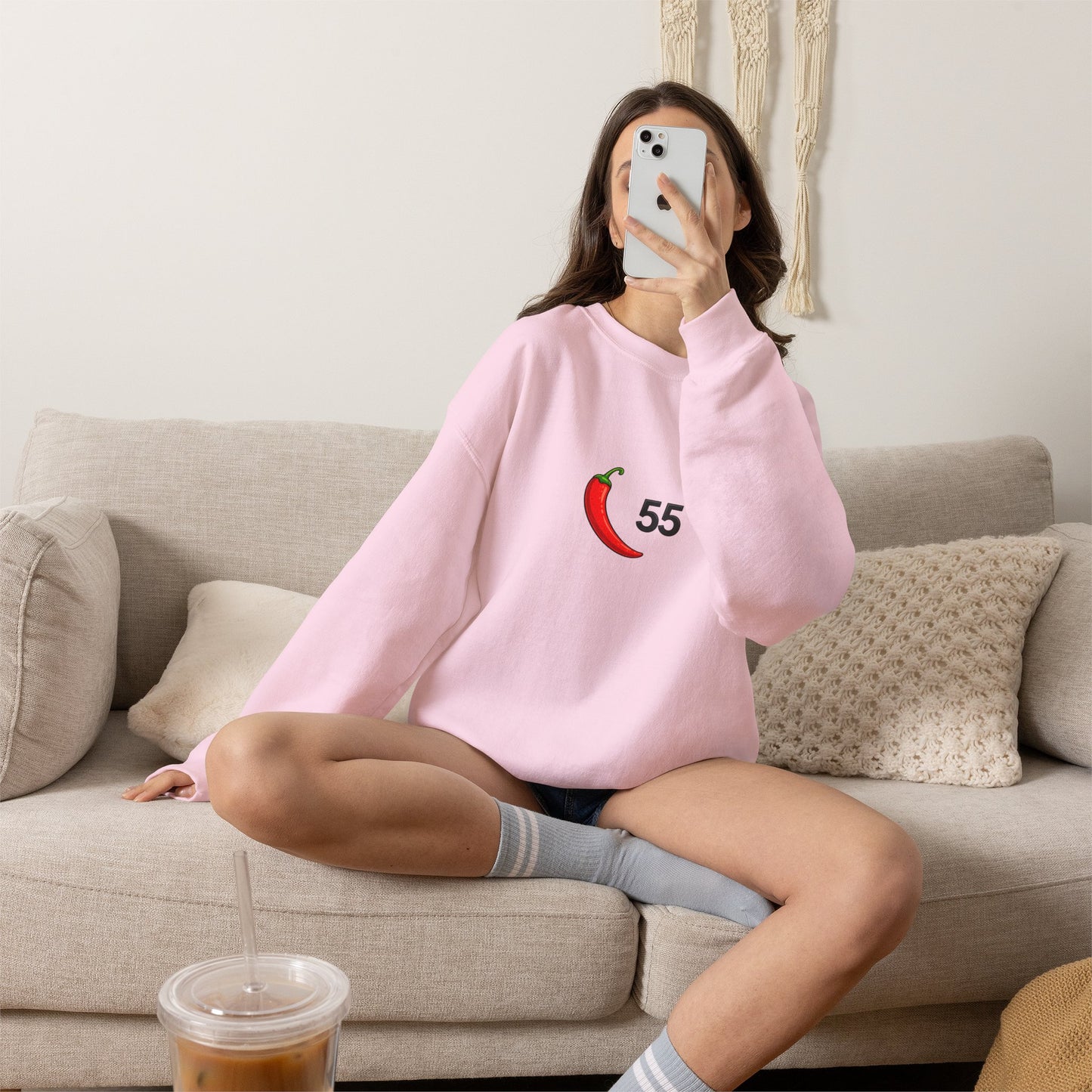 Carlos Sainz Chilli '55' Crewneck Sweatshirt