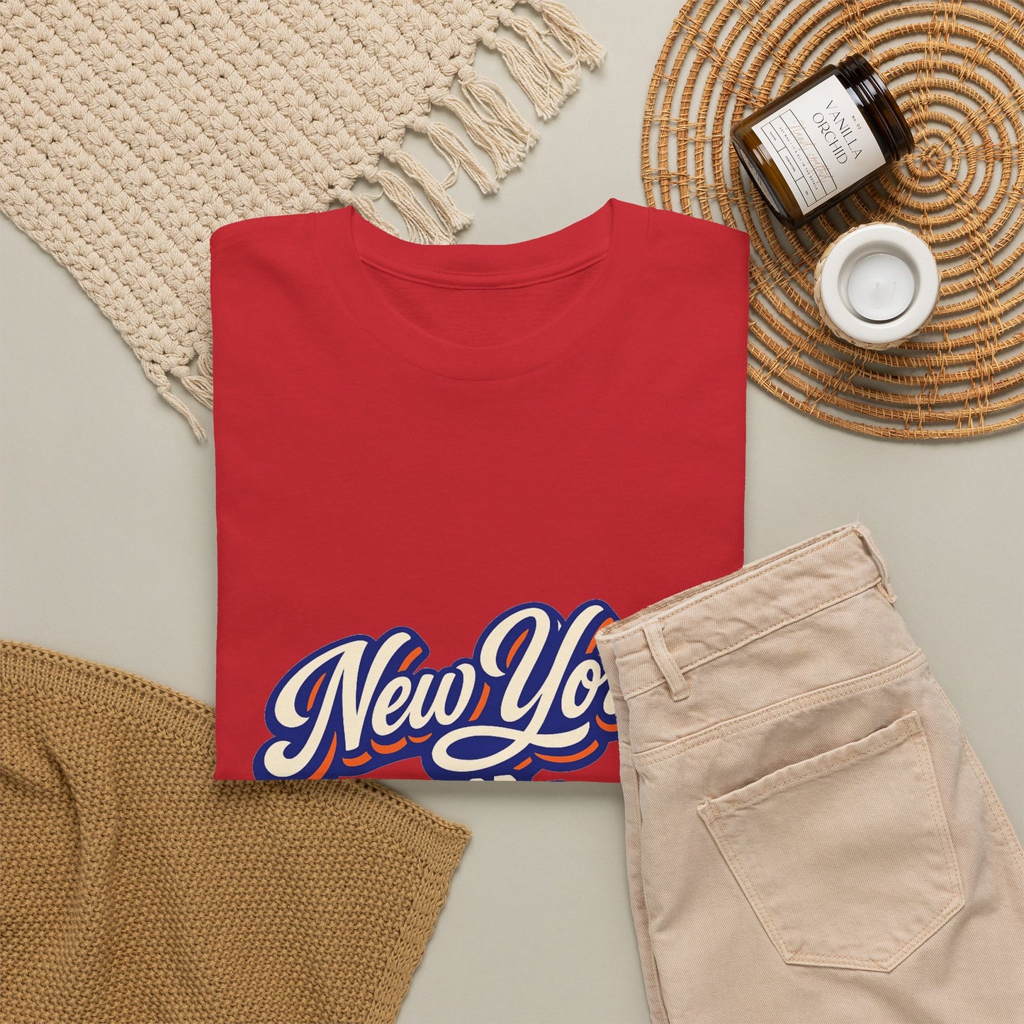 New York or Nowhere T-Shirt | Vintage Script NYC Tee