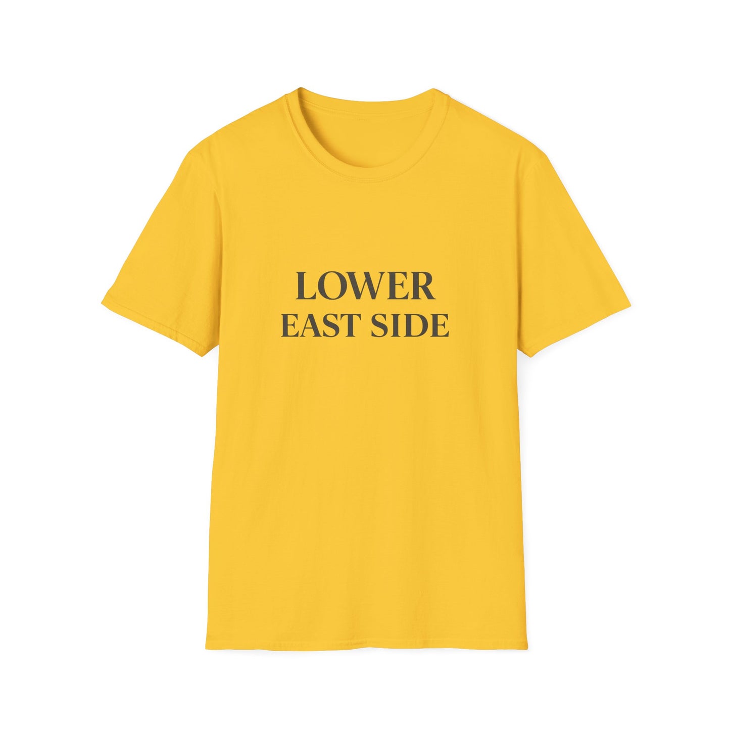 Lower East Side T-Shirt — Minimal NYC Neighborhood Tee