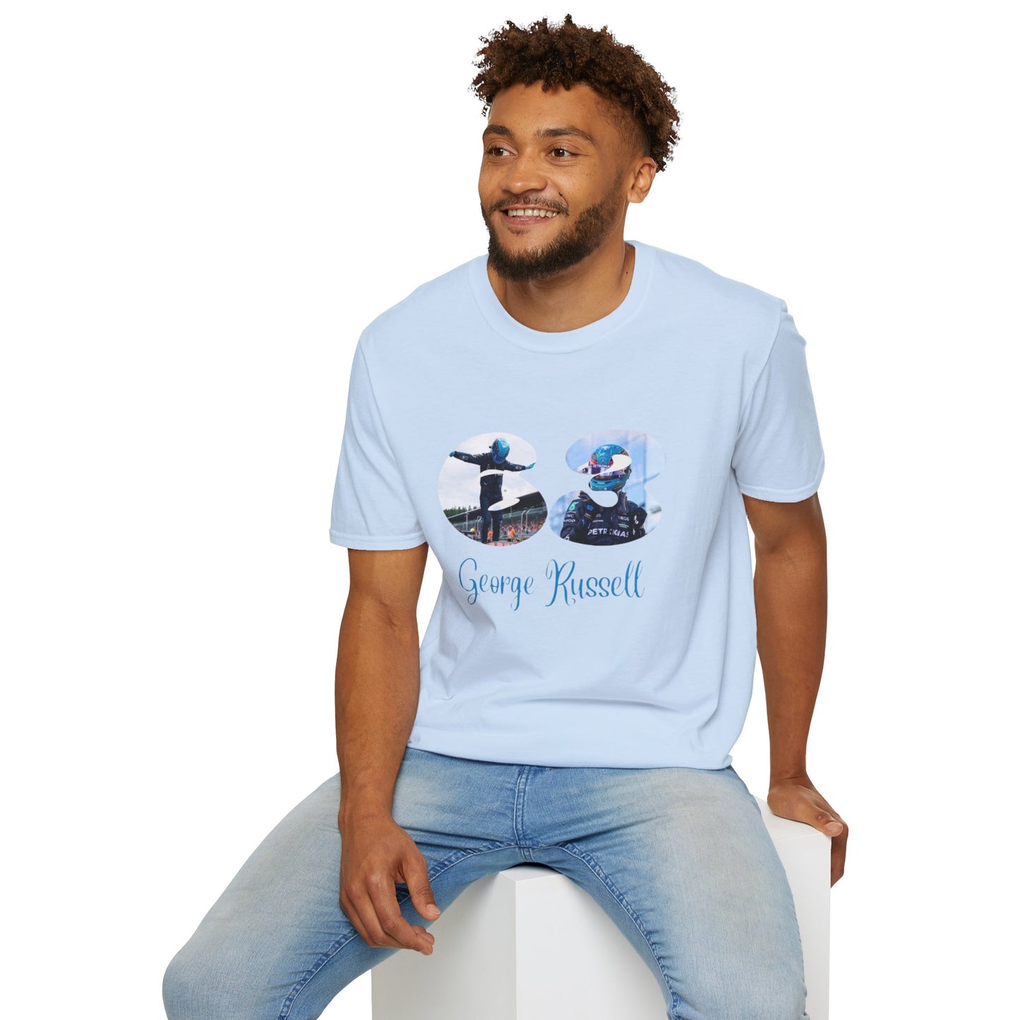 George Russell 63 Racing Photo Tee