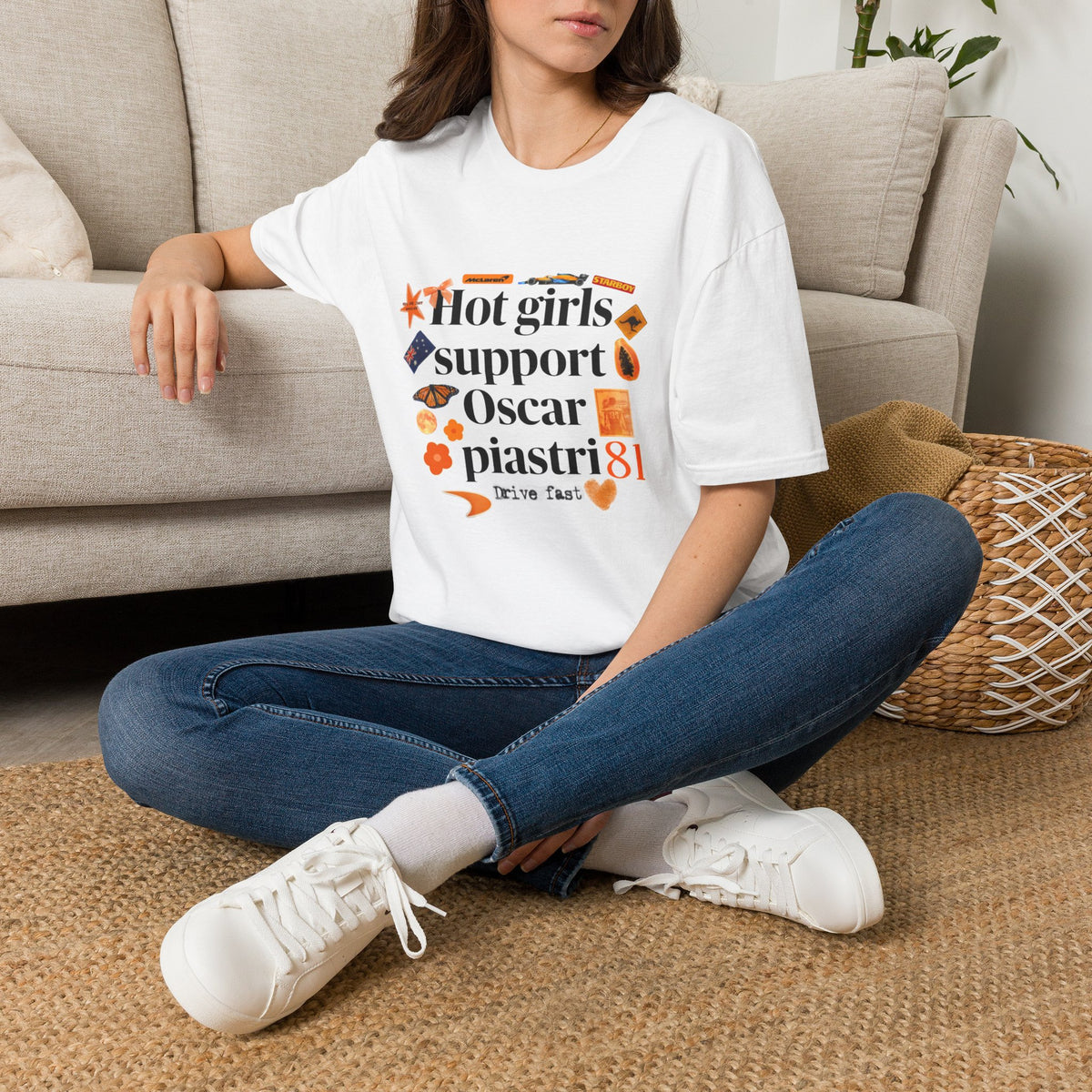 Hot girls support Oscar Piastri T-Shirt