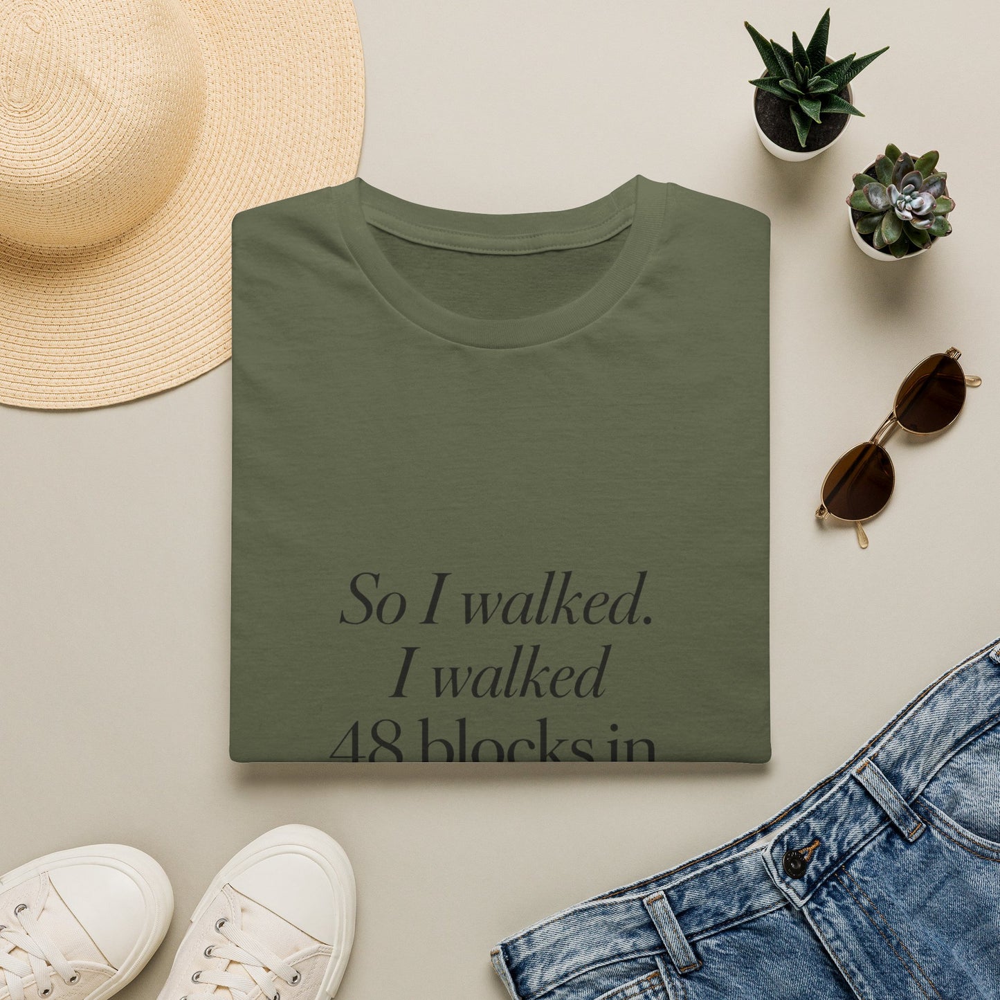 So I Walked I Walked 48 Blocks in 400 Shoes T-Shirt