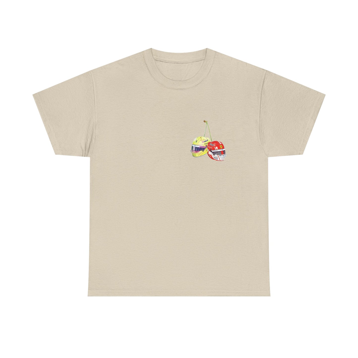 F1 Helmet Shirt Lewis Hamilton & Charles Leclerc Tee