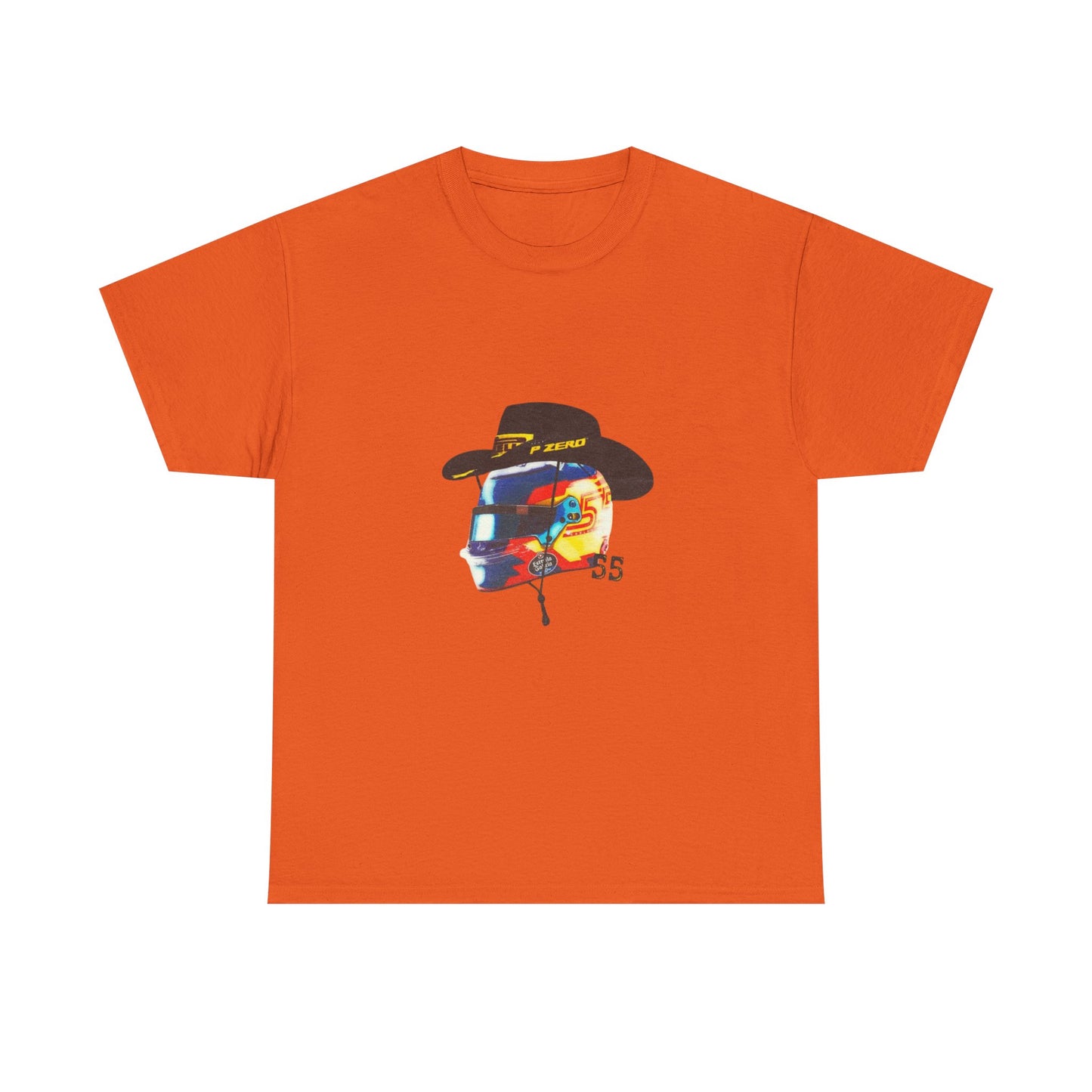 Cowboy Sainz Inspired Helmet T-Shirt