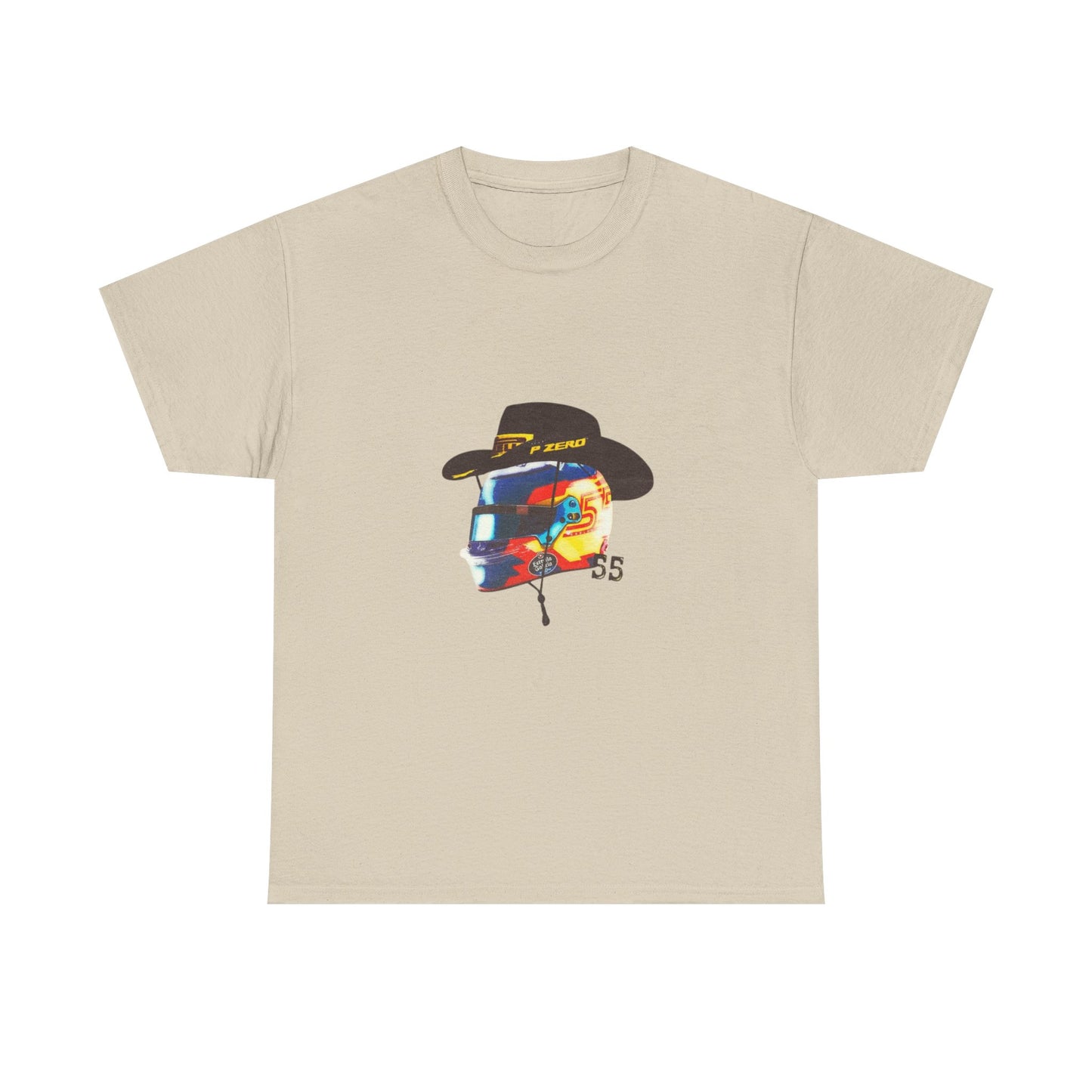 Cowboy Sainz Inspired Helmet T-Shirt