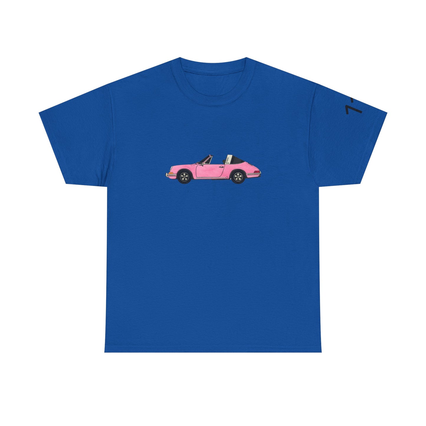 Classic Pink Convertible Car Tee