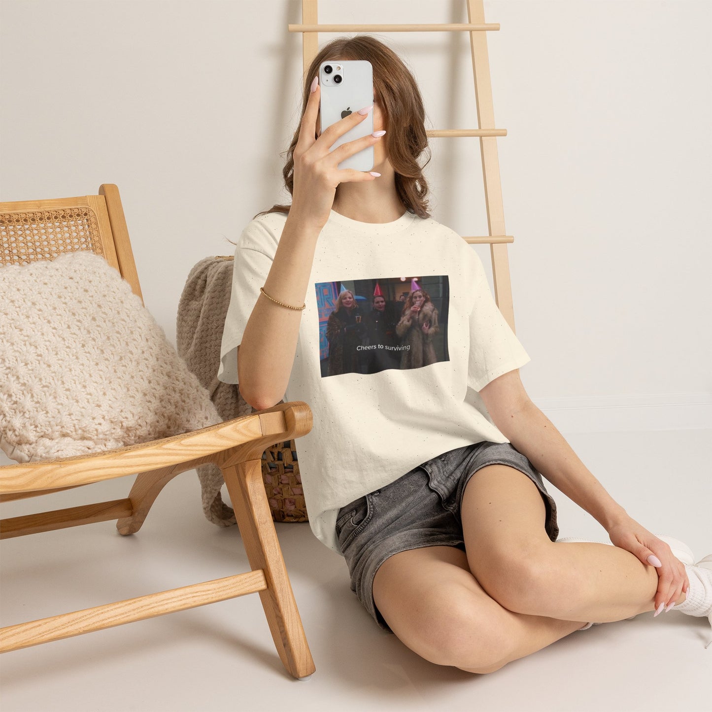Manhattan Muses Tee "Cheers to Surviving" Tee