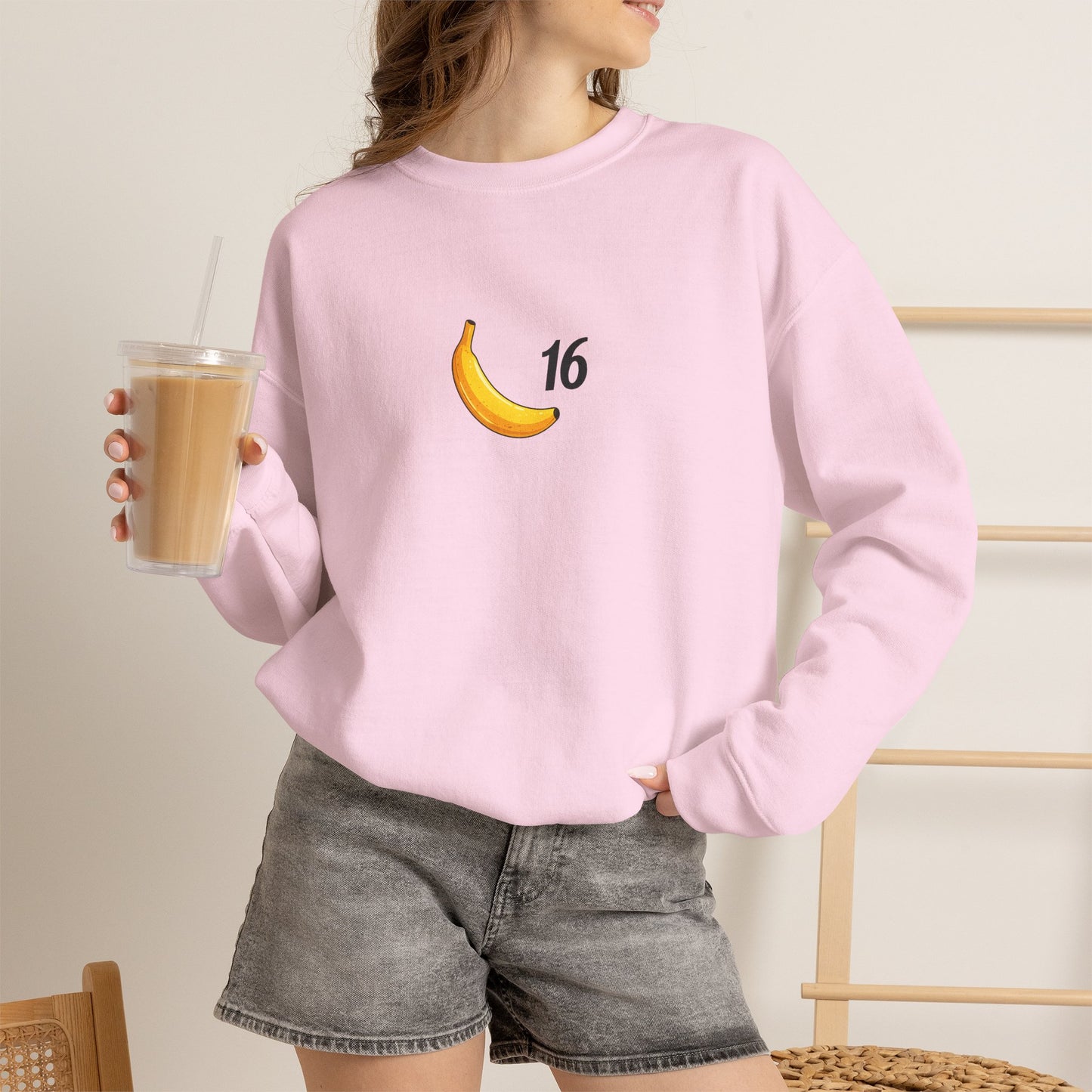 Banana 16 Crewneck Charles Leclerc Inspired Sweatshirt