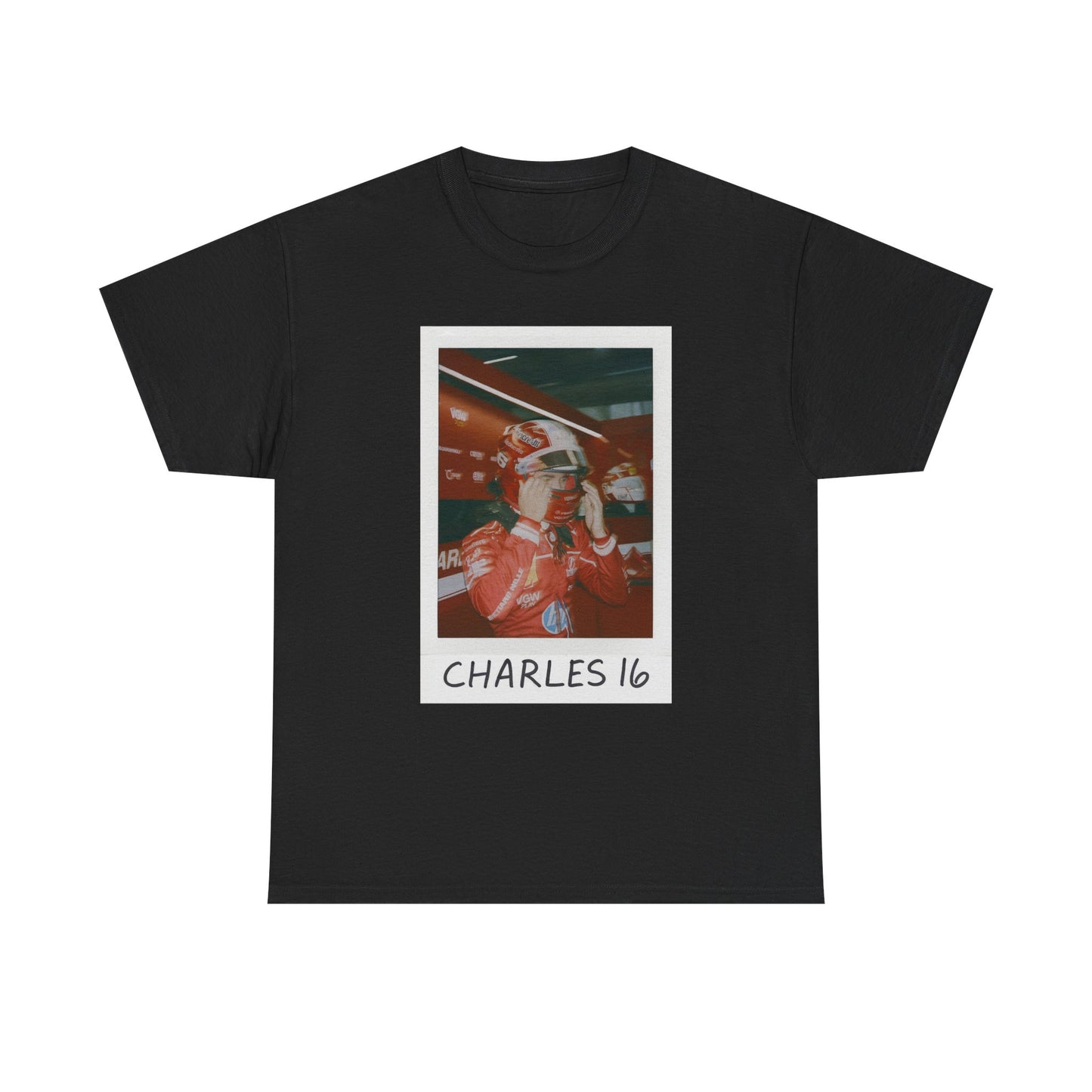Charles Leclerc 16 F1 Polaroid T-Shirt