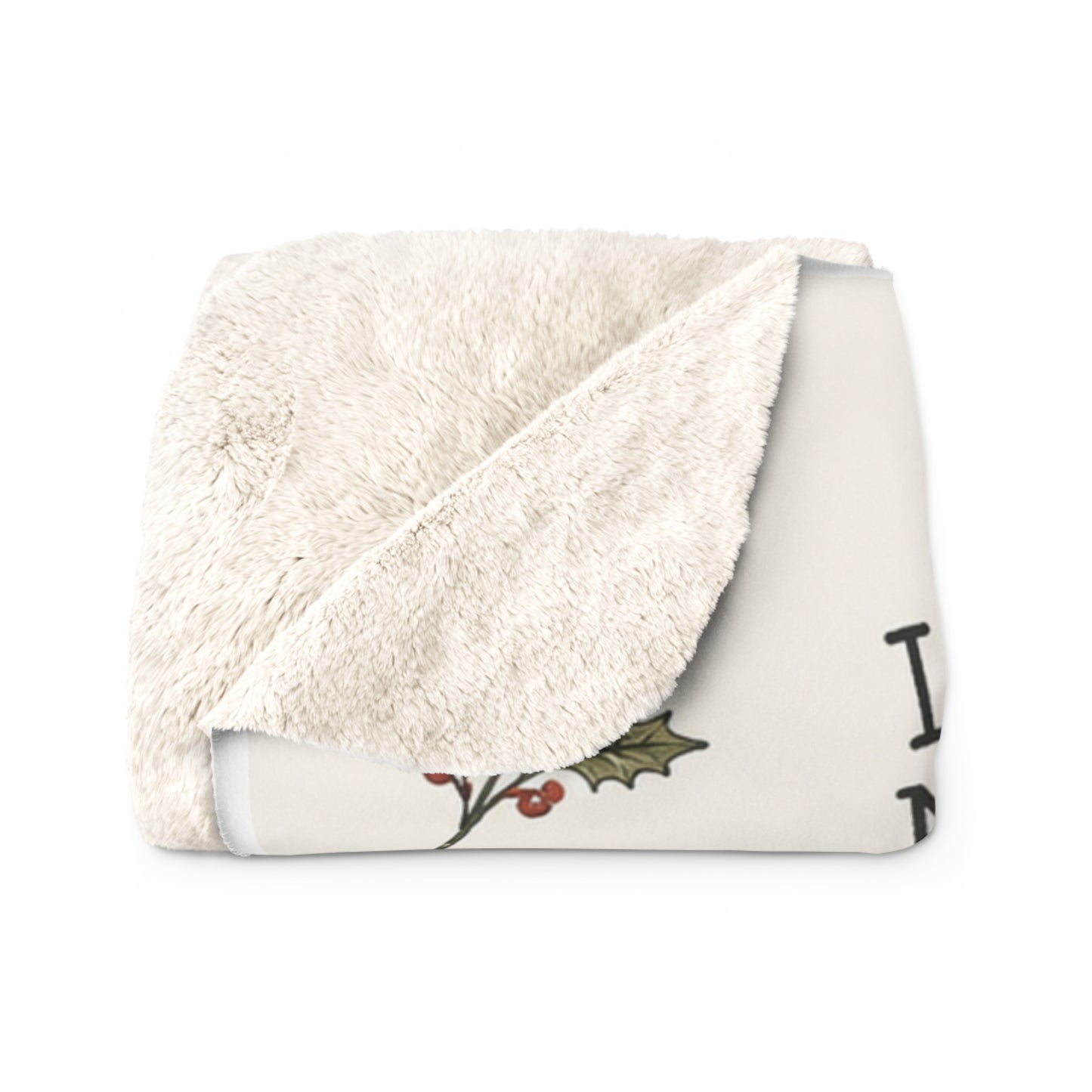 New York Holiday Sherpa Blanket – Christmas In Ney York Icons Throw