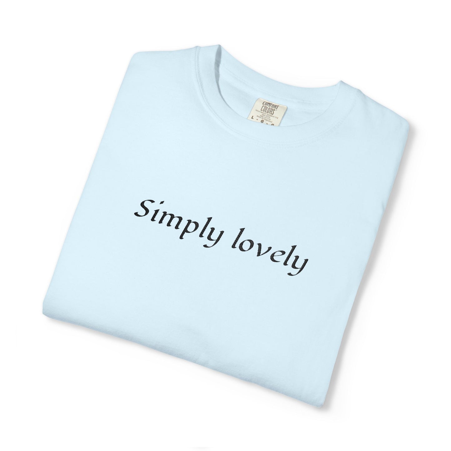 Simply Lovely Emroidered T-Shirt with 333 Angel Number