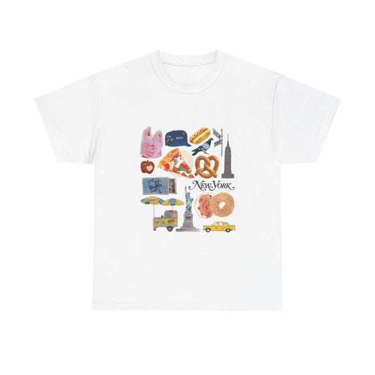 New York Aesthetic T-Shirt NYC Collage Tee