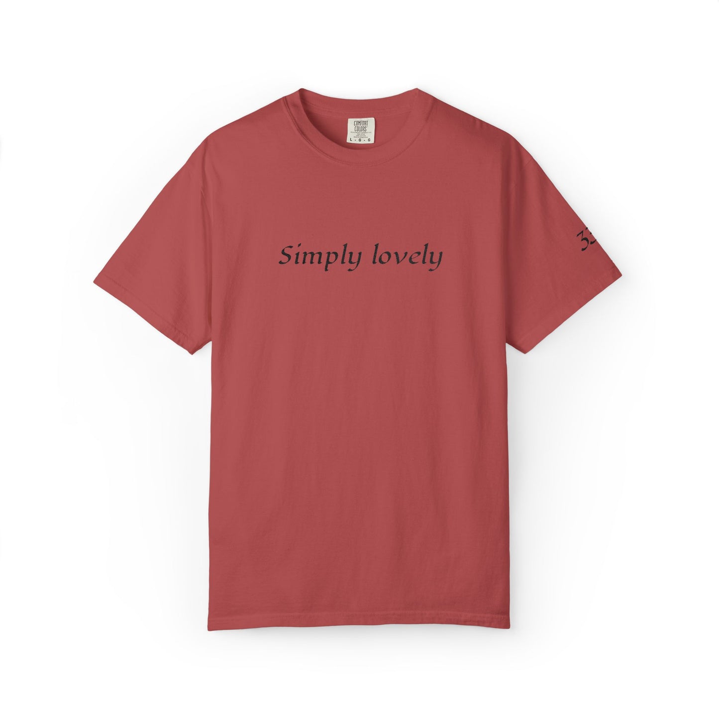 Simply Lovely Emroidered T-Shirt with 333 Angel Number