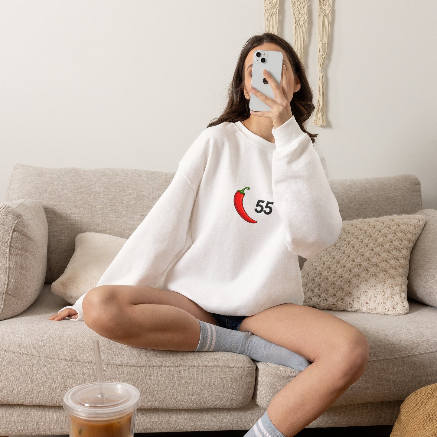 Carlos Sainz Chilli '55' Crewneck Sweatshirt