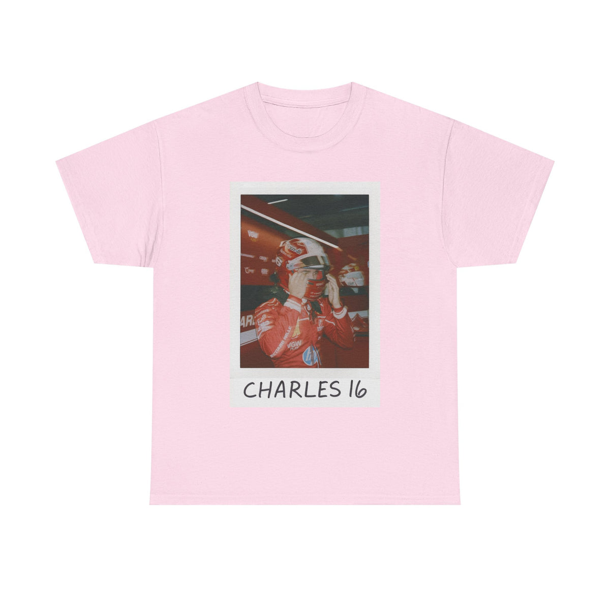 Charles Leclerc 16 F1 Polaroid T-Shirt