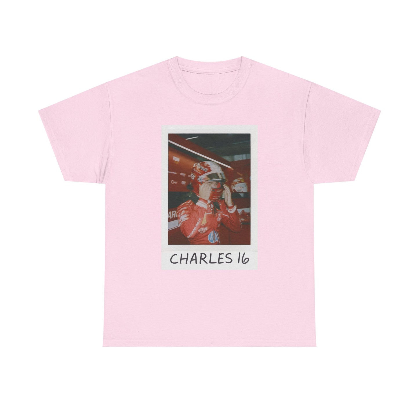 Charles Leclerc 16 F1 Polaroid T-Shirt