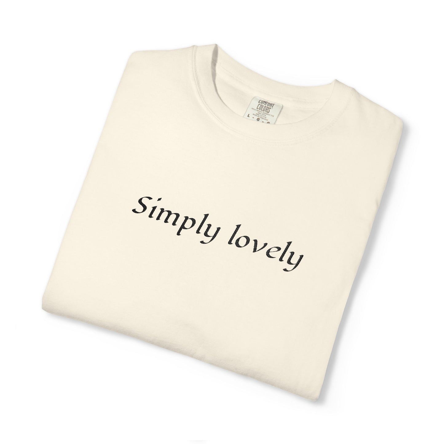 Simply Lovely Emroidered T-Shirt with 333 Angel Number