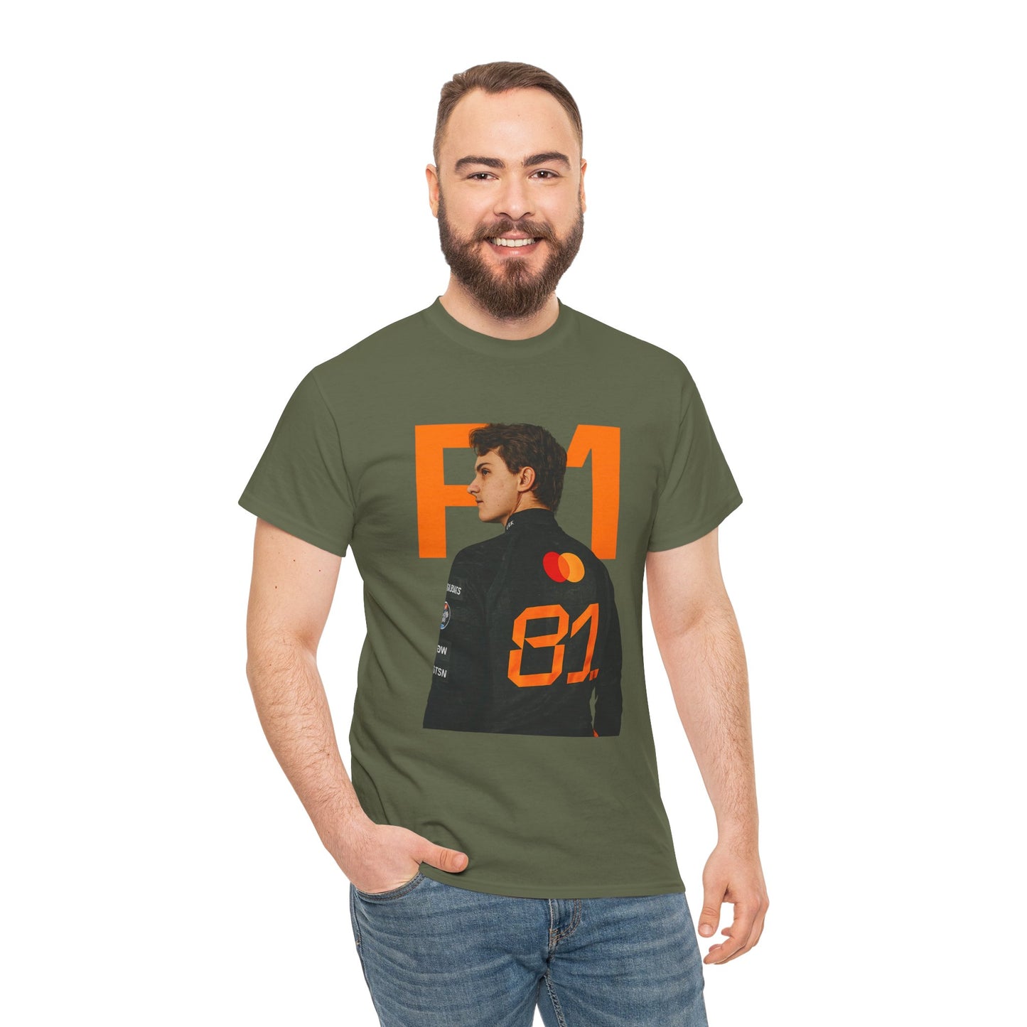 Oscar Piastri F1 Shirt McLaren Inspired 81 Tee