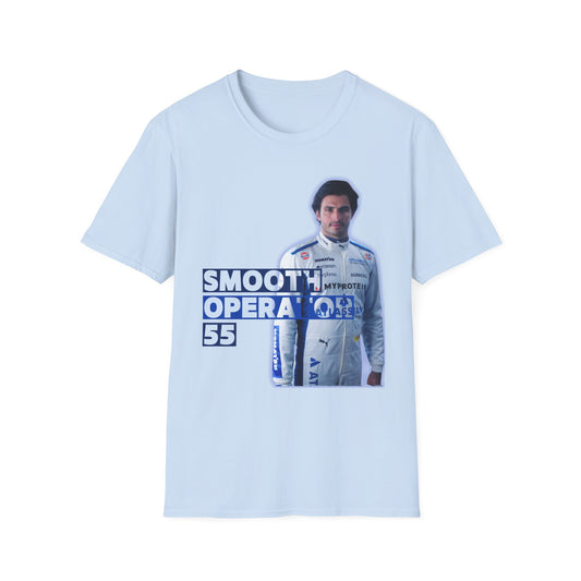 Smooth Operator 55 T-Shirt | Racing Driver Graphic Tee