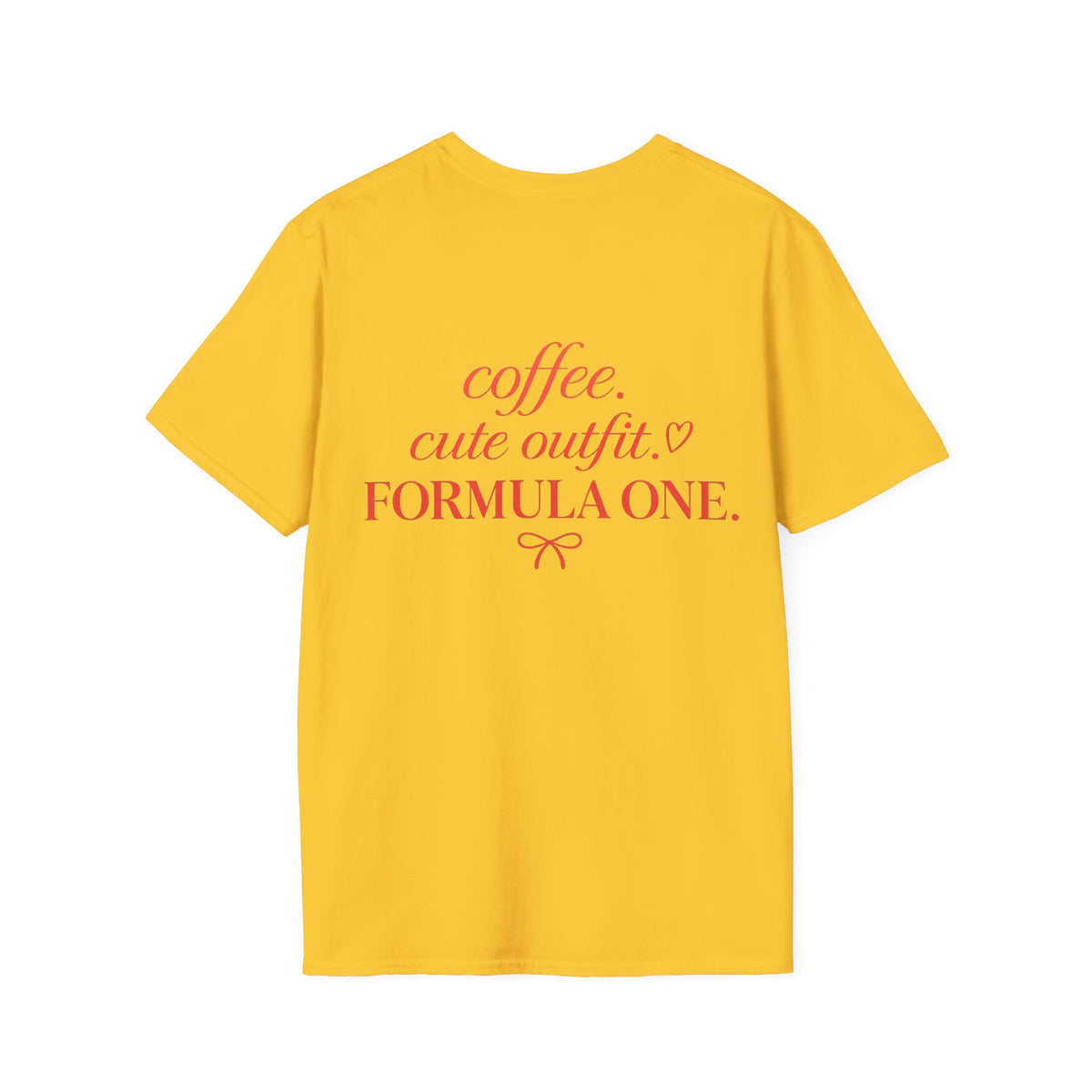 Coffe Cute Outfit Formula One T-Shirt