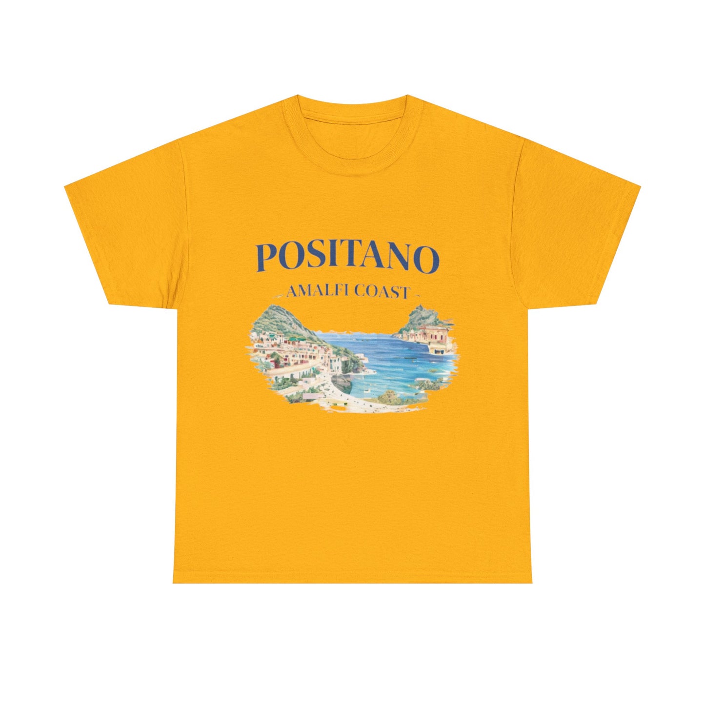 Positano Amalfi Coast Tee — Vintage Coastal Italy Travel T-Shirt