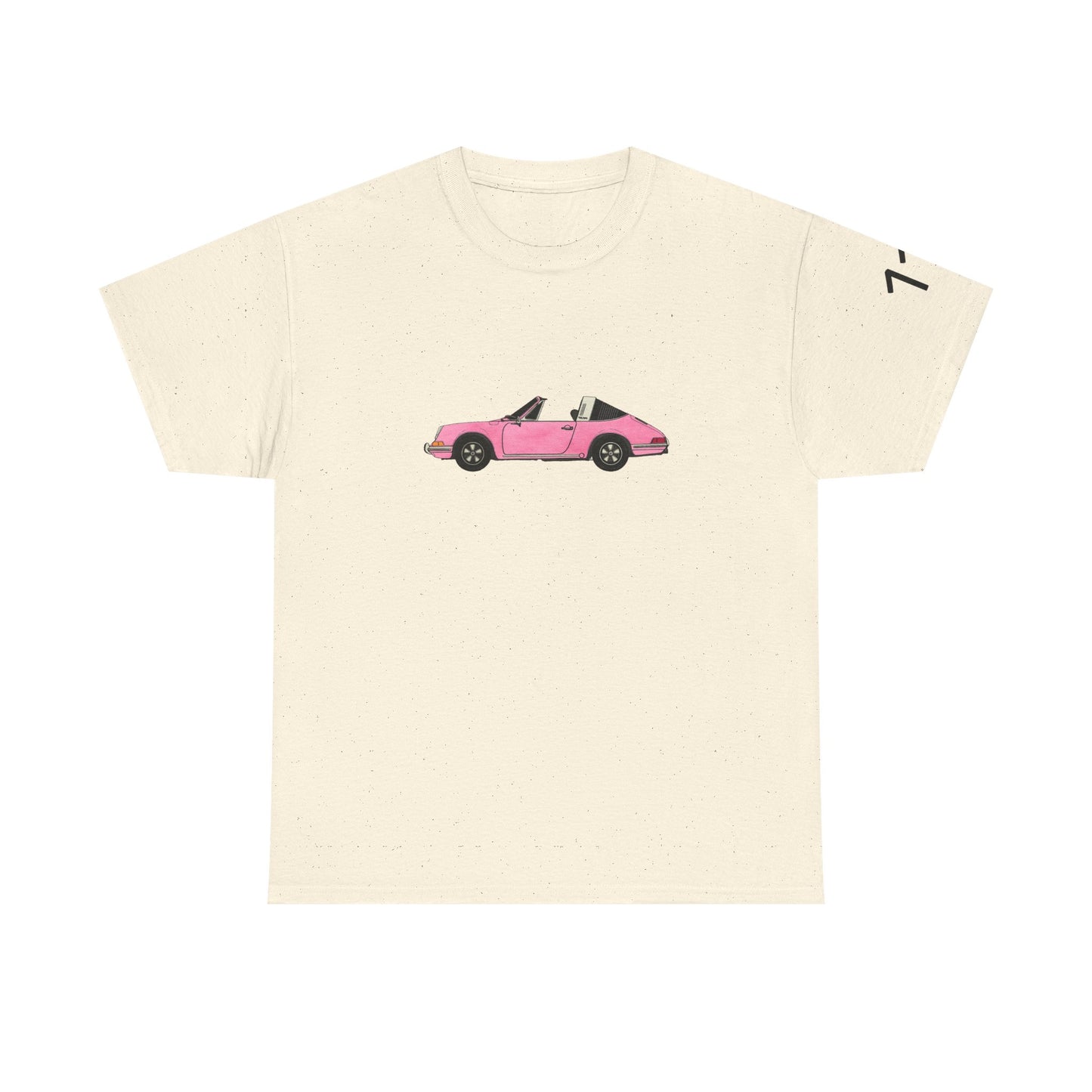 Classic Pink Convertible Car Tee