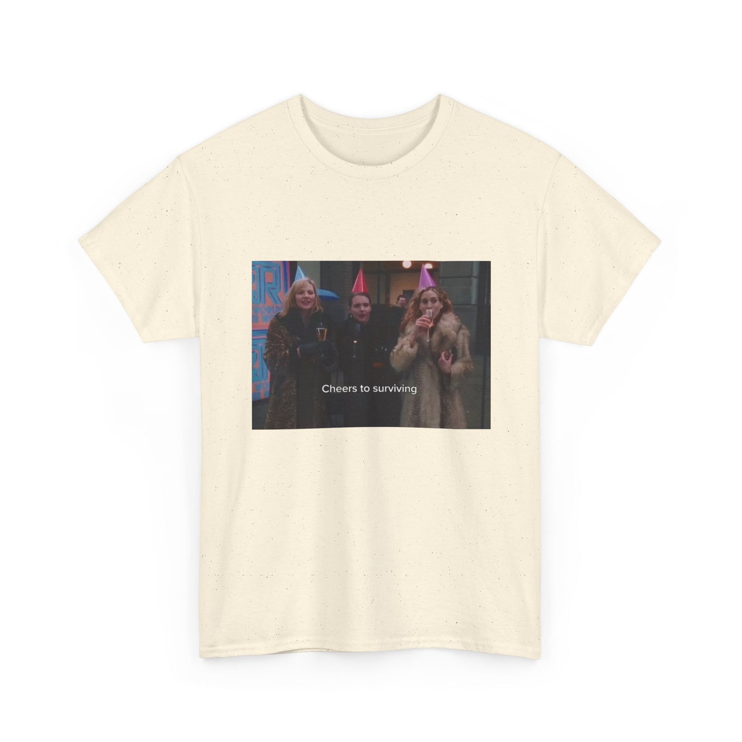 Manhattan Muses Tee "Cheers to Surviving" Tee