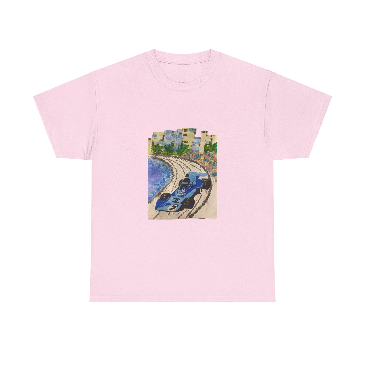 Retro tričko F1 Monako | Ilustrace Vintage Beach Drive