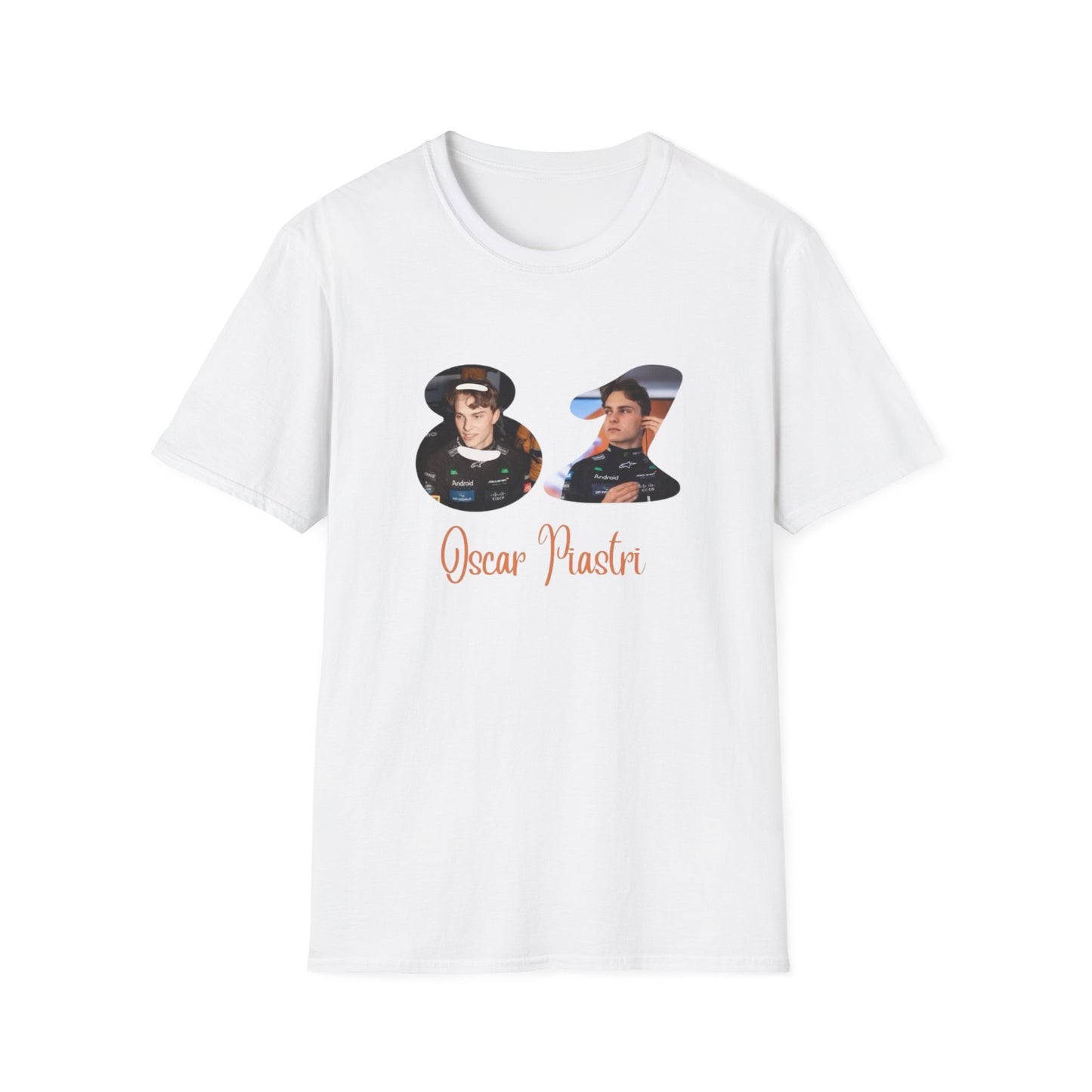 Oscar Piastri 81 photo collage T-Shirt