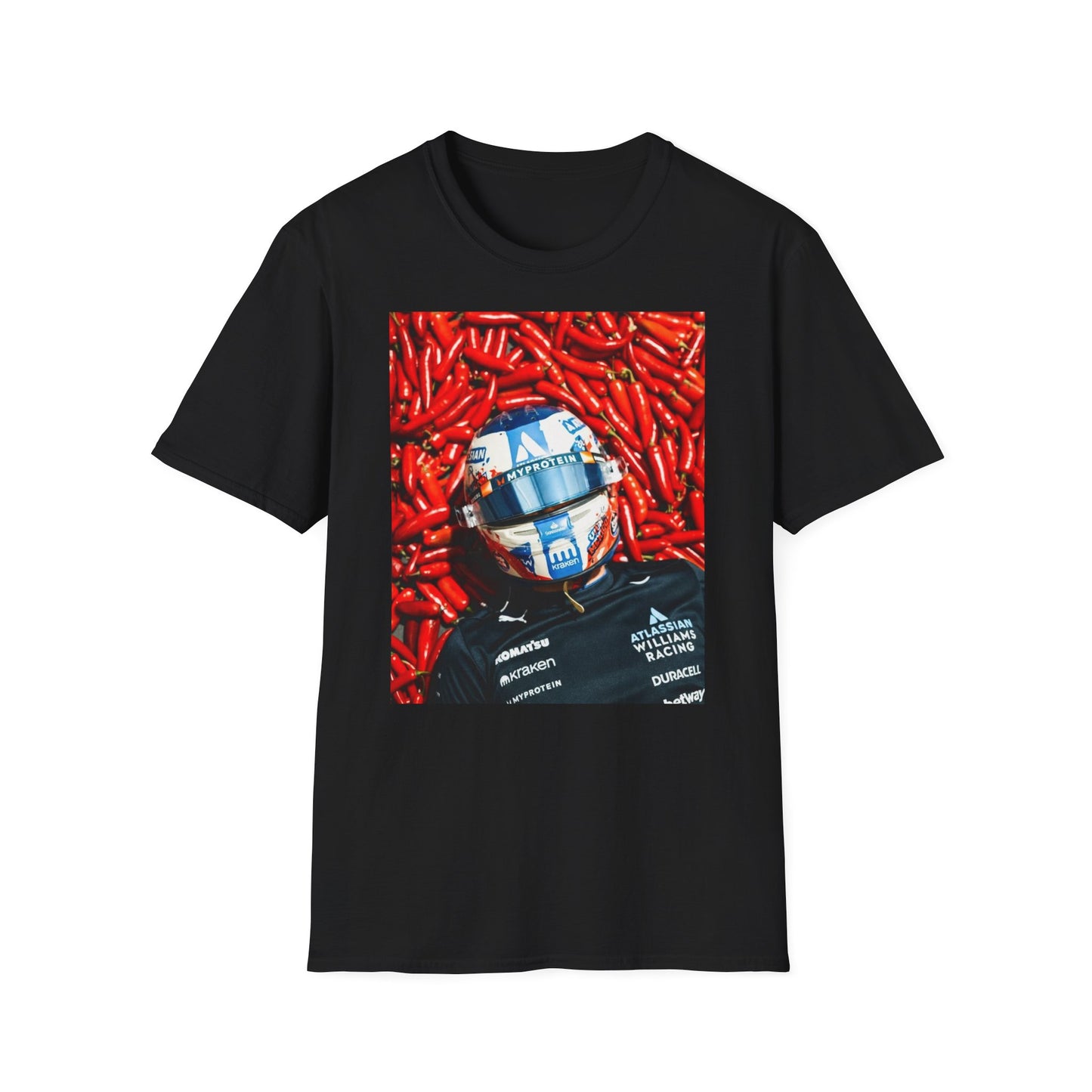 Carlos Sainz Red Chili Peppers T-Shirt | Motorsport Art