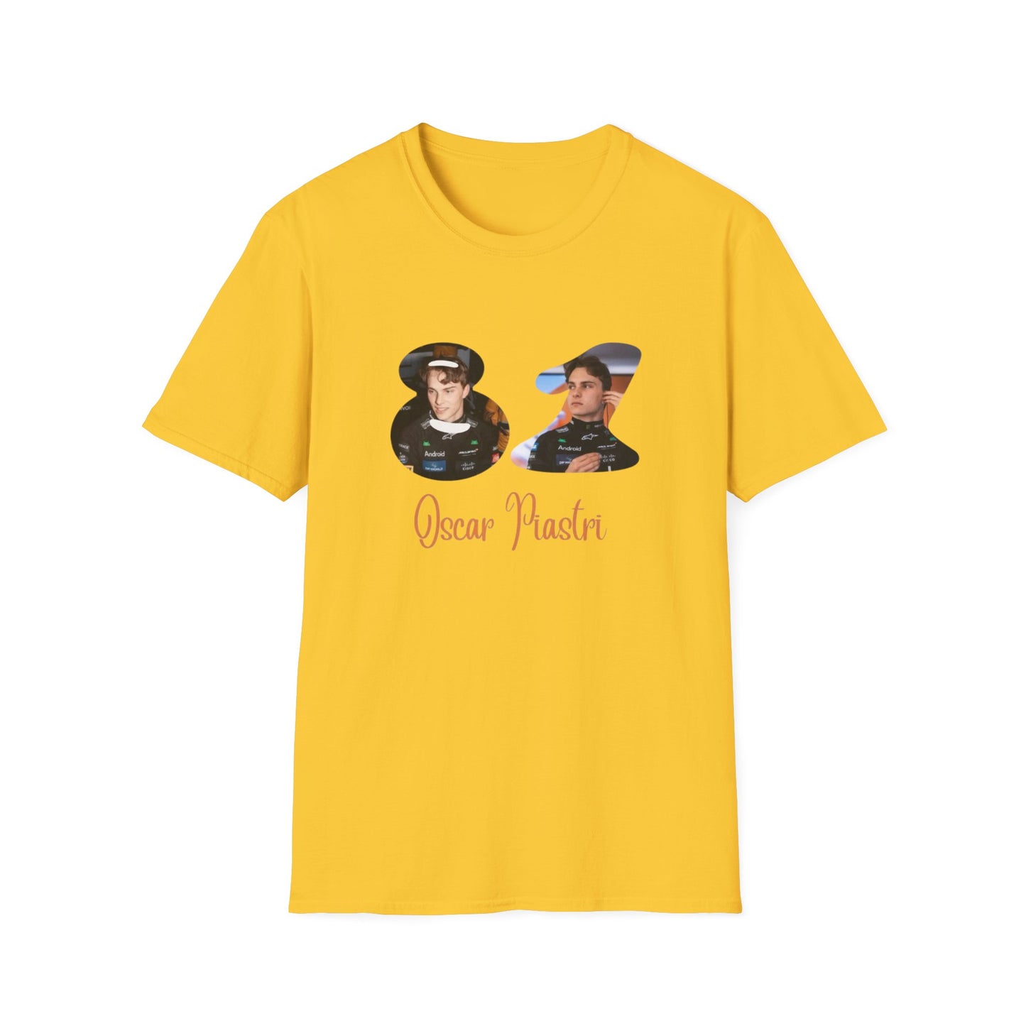 Oscar Piastri 81 photo collage T-Shirt