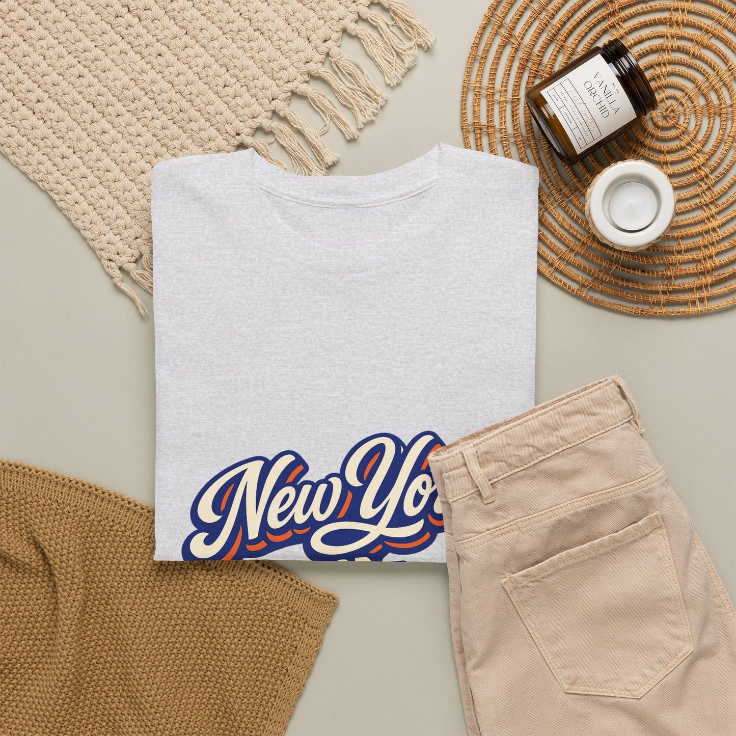 New York or Nowhere T-Shirt | Vintage Script NYC Tee