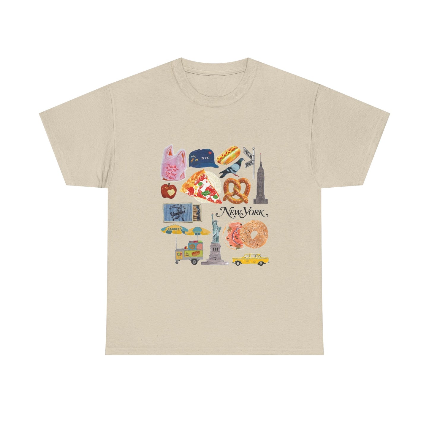 New York Aesthetic T-Shirt NYC Collage Tee