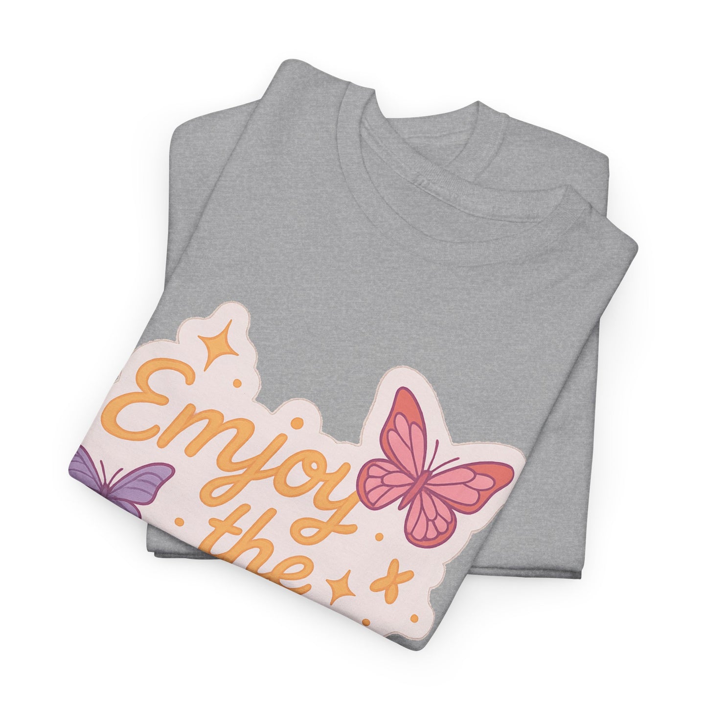 Enjoy the Butterflies T-Shirt | pastel butterflies, Daniel Ricciardo quote