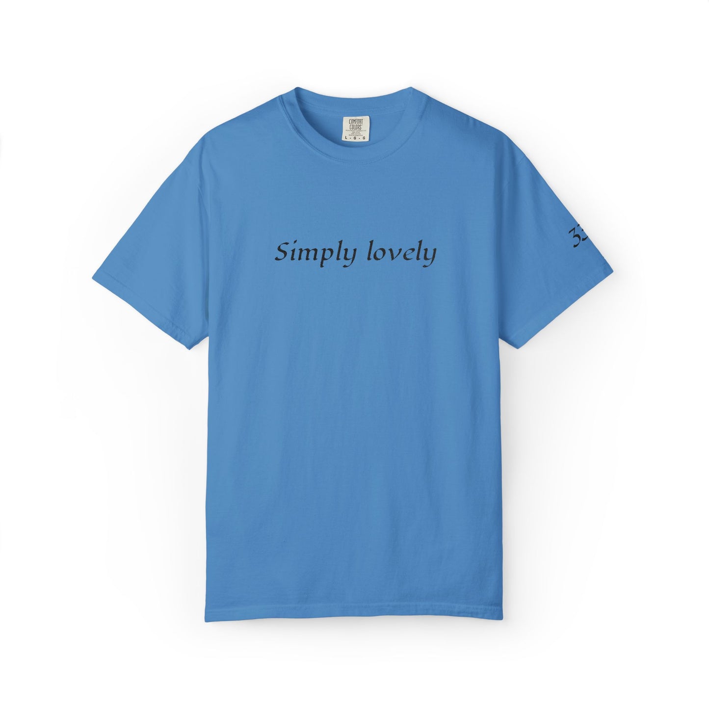 Simply Lovely Emroidered T-Shirt with 333 Angel Number