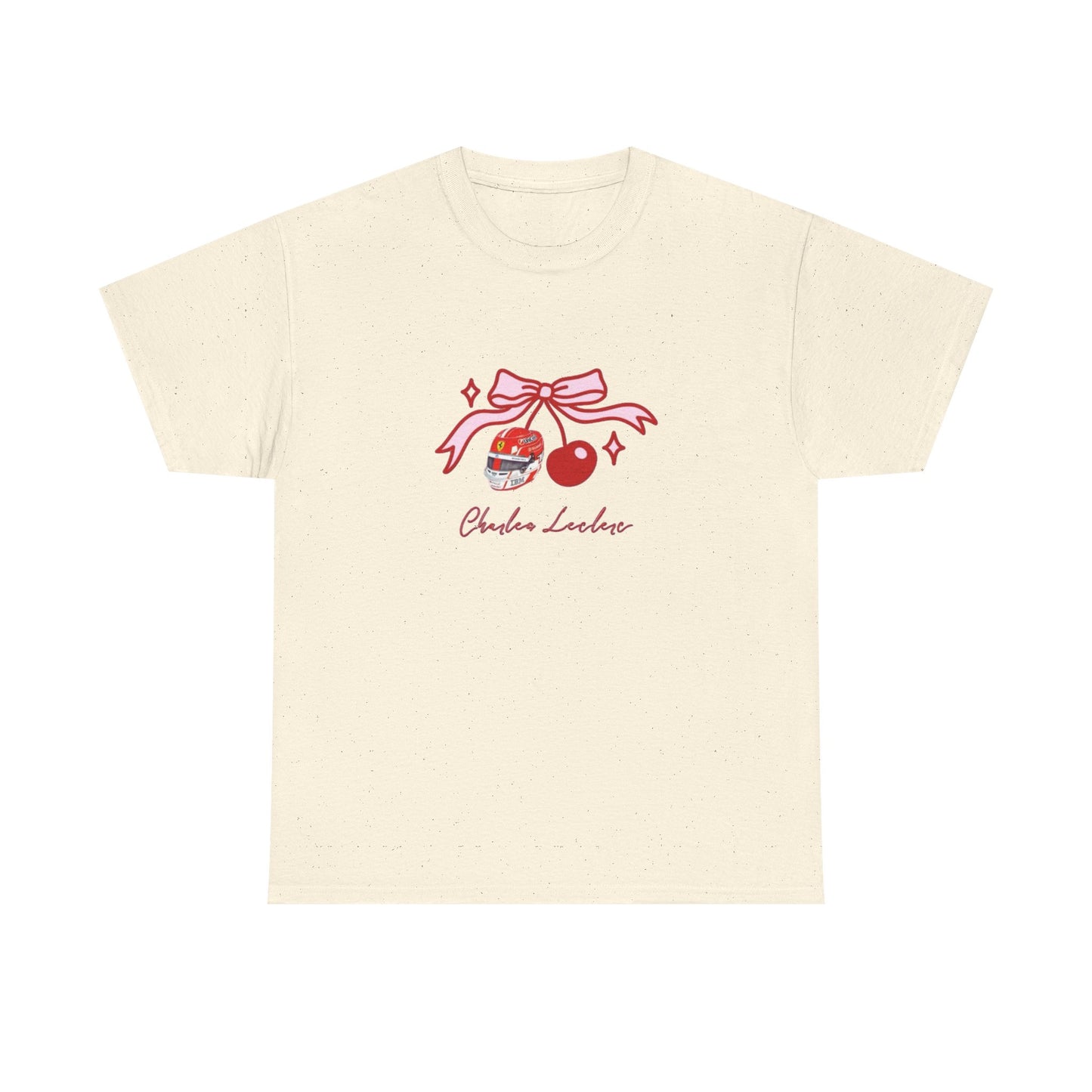 Charles Leclerc Aesthetic Cherry Candy Bow Tee