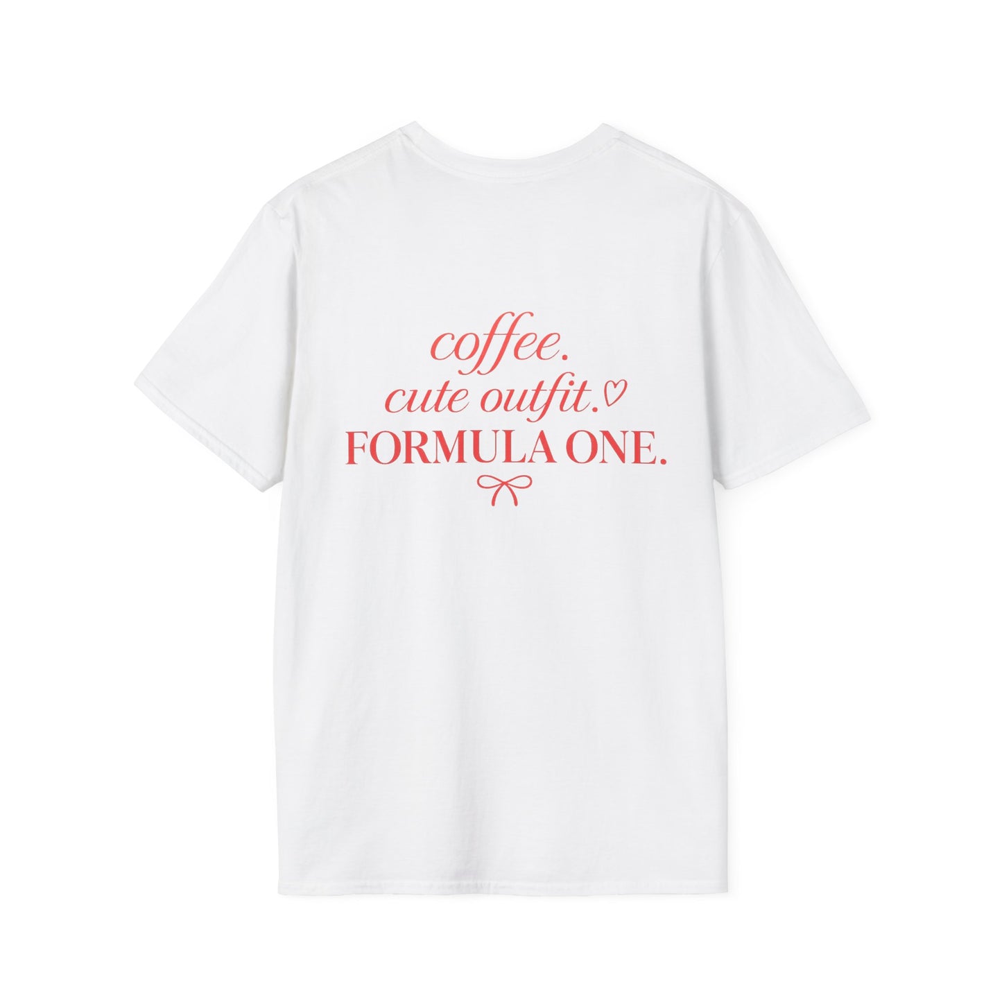 Coffe Cute Outfit Formula One T-Shirt