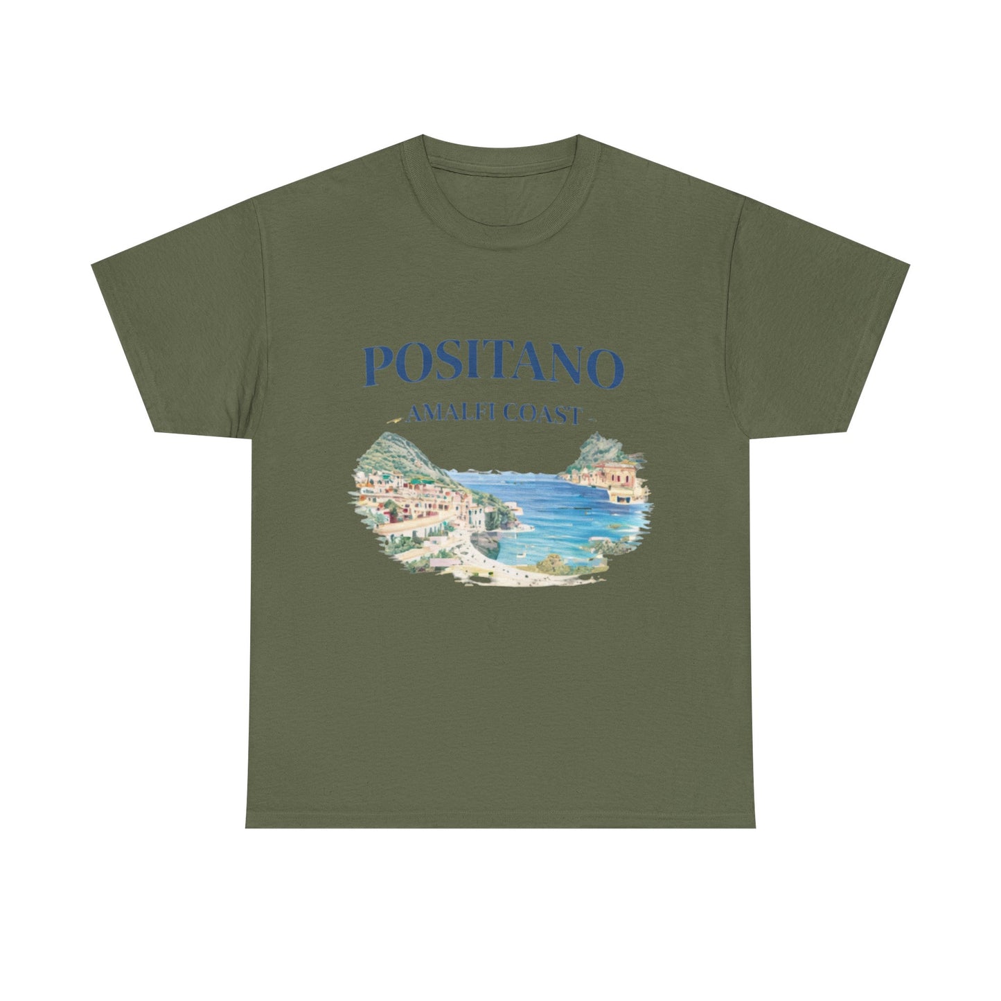Positano Amalfi Coast Tee — Vintage Coastal Italy Travel T-Shirt