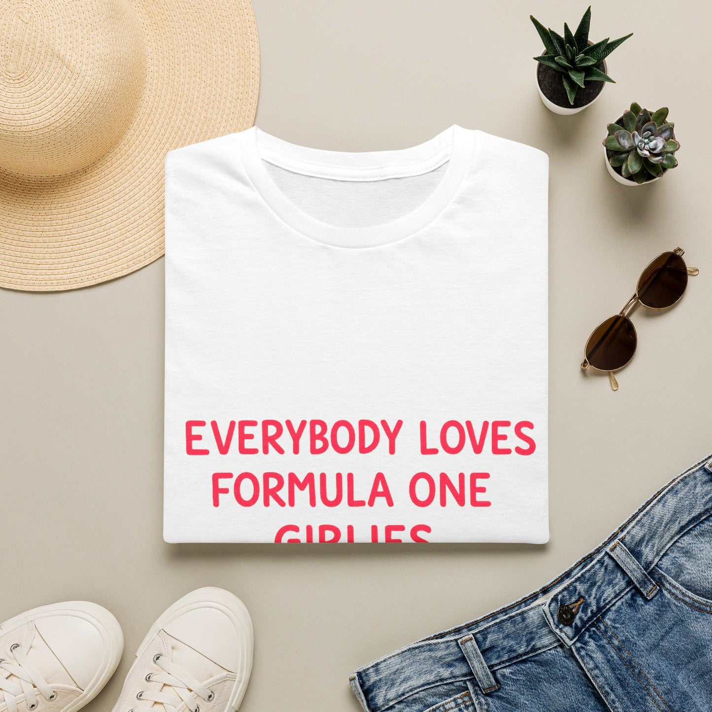 Everybody Loves Formula One Girlies Tee