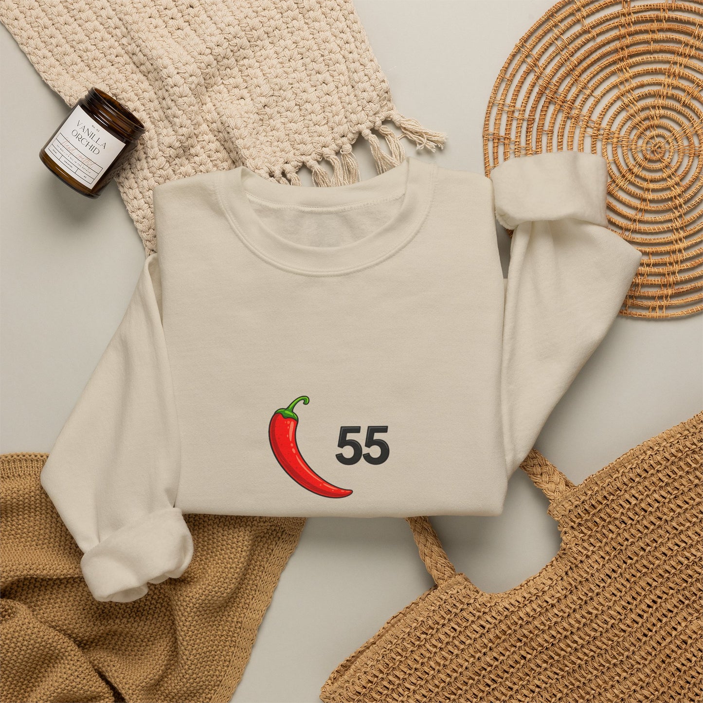 Carlos Sainz Chilli '55' Crewneck Sweatshirt