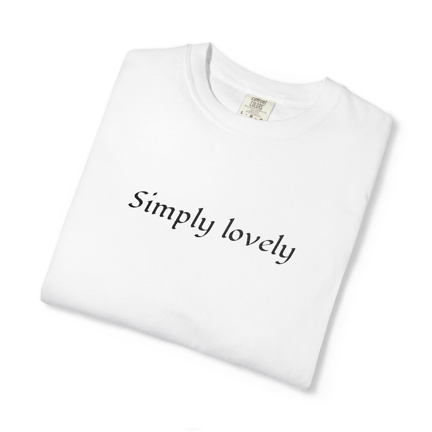 Simply Lovely Emroidered T-Shirt with 333 Angel Number