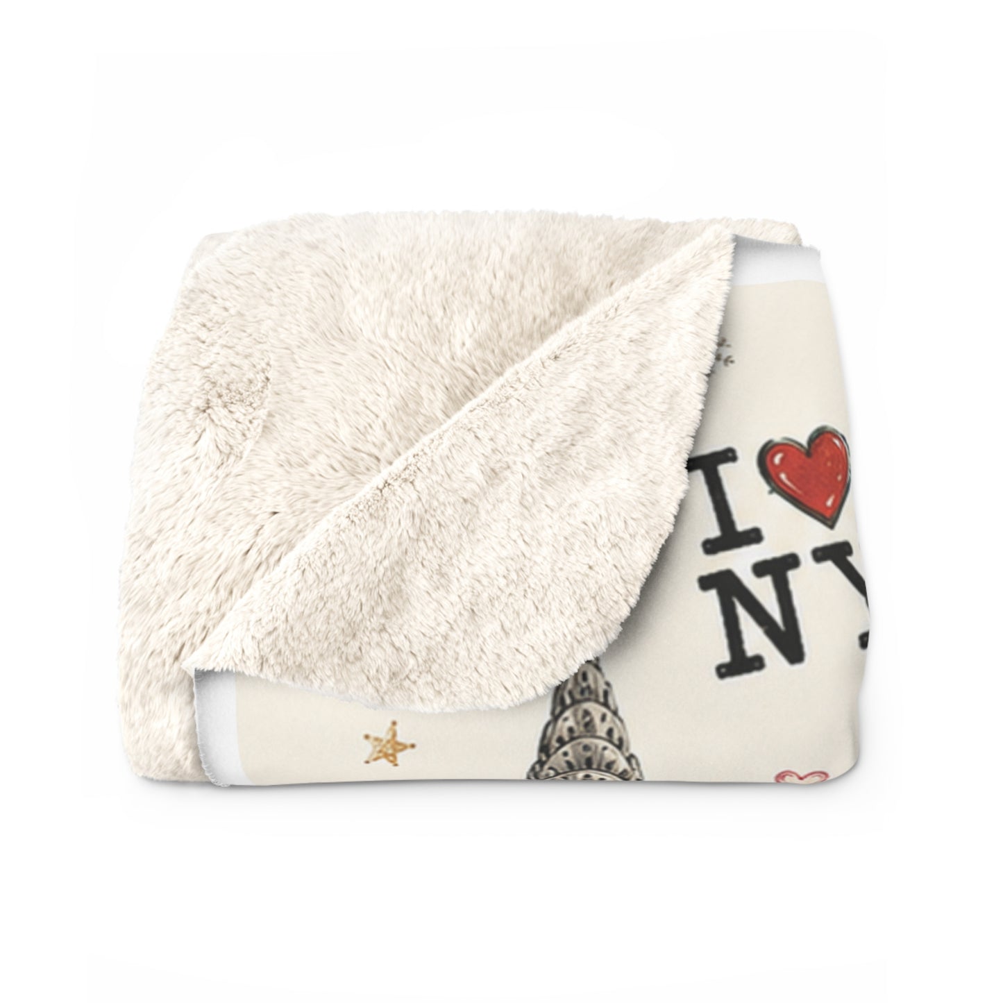 Christmas in New York Fleece Blanket