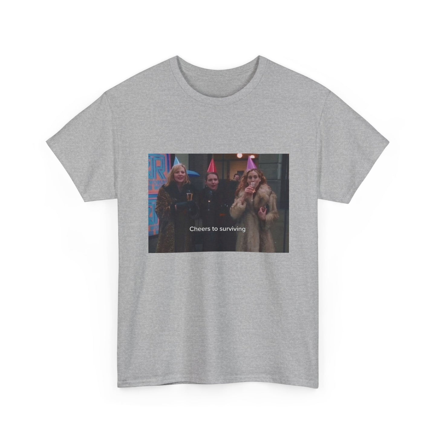 Manhattan Muses Tee "Cheers to Surviving" Tee