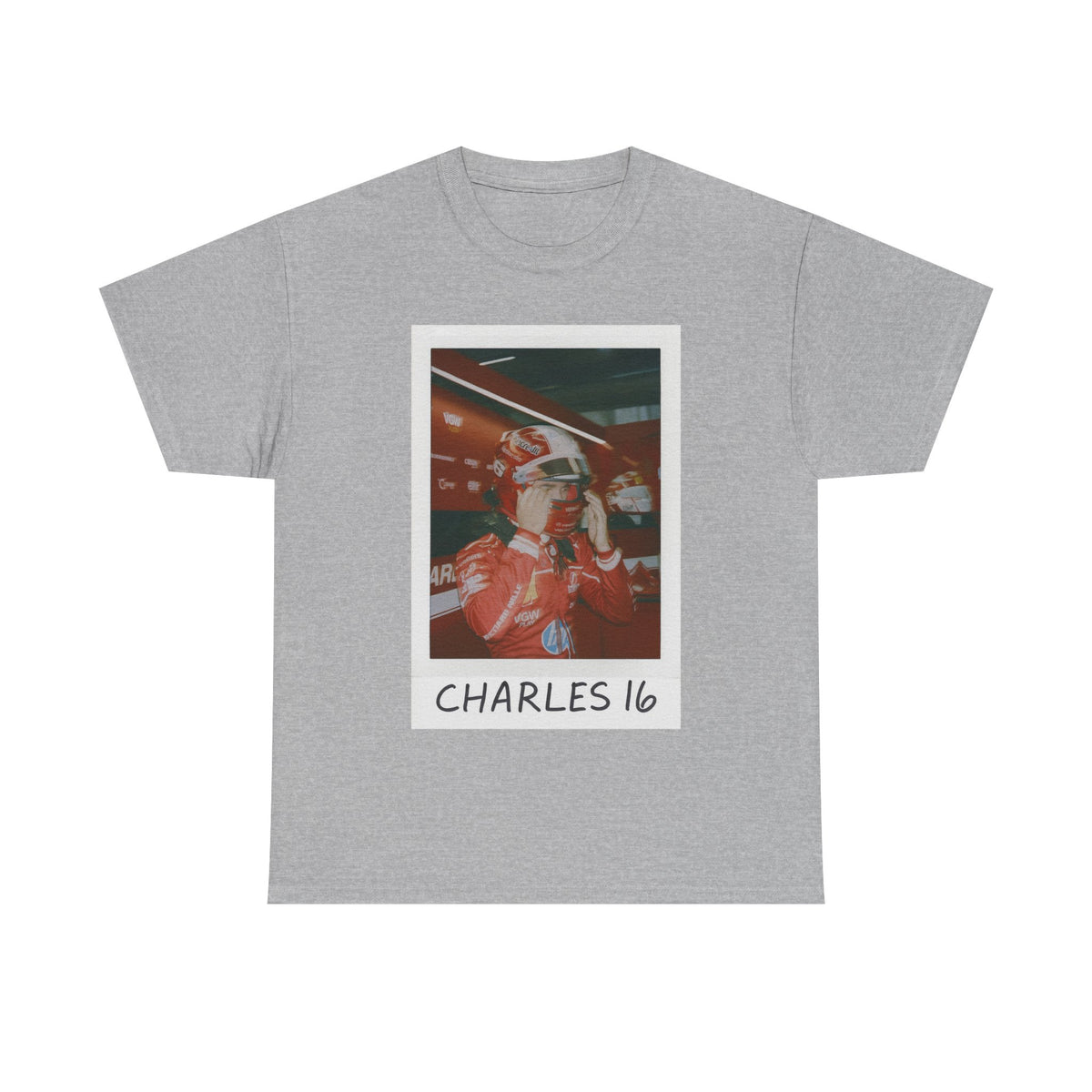 Charles Leclerc 16 F1 Polaroid T-Shirt