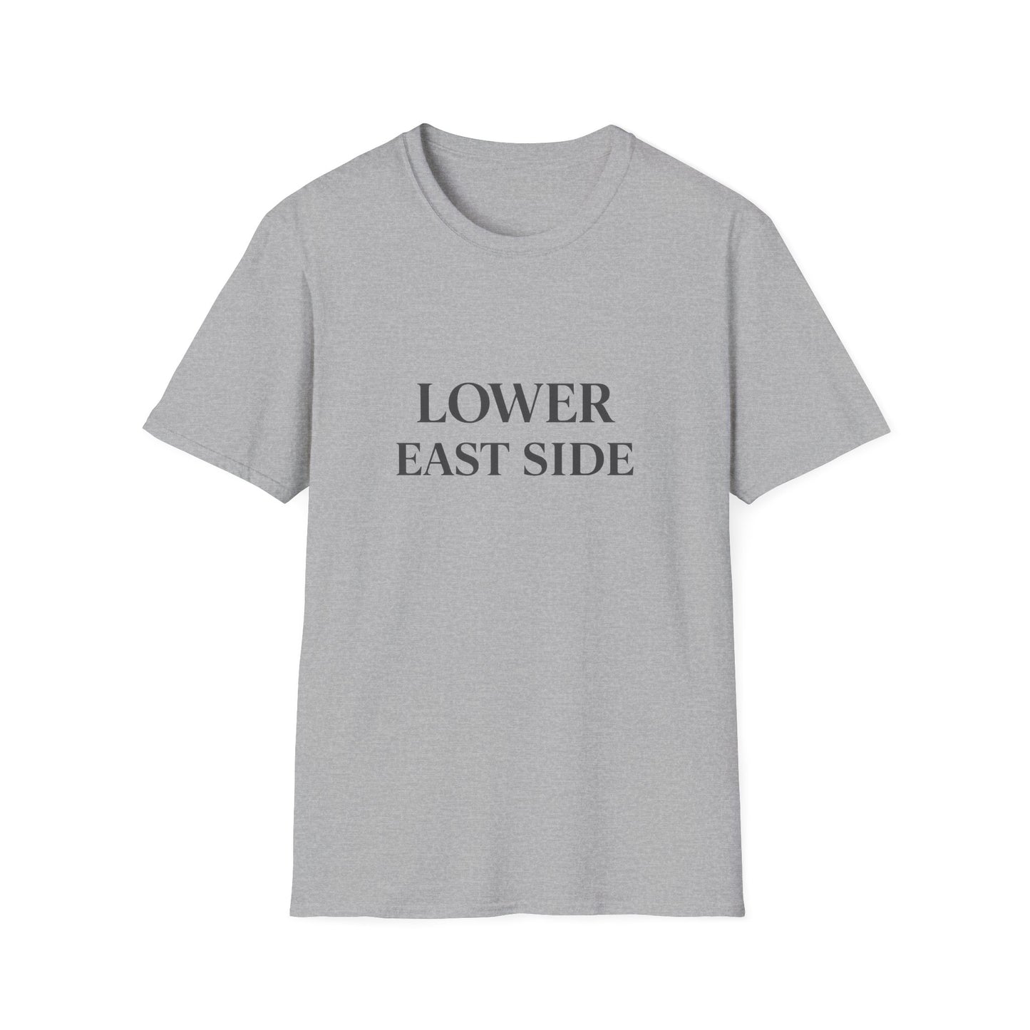 Lower East Side T-Shirt — Minimal NYC Neighborhood Tee