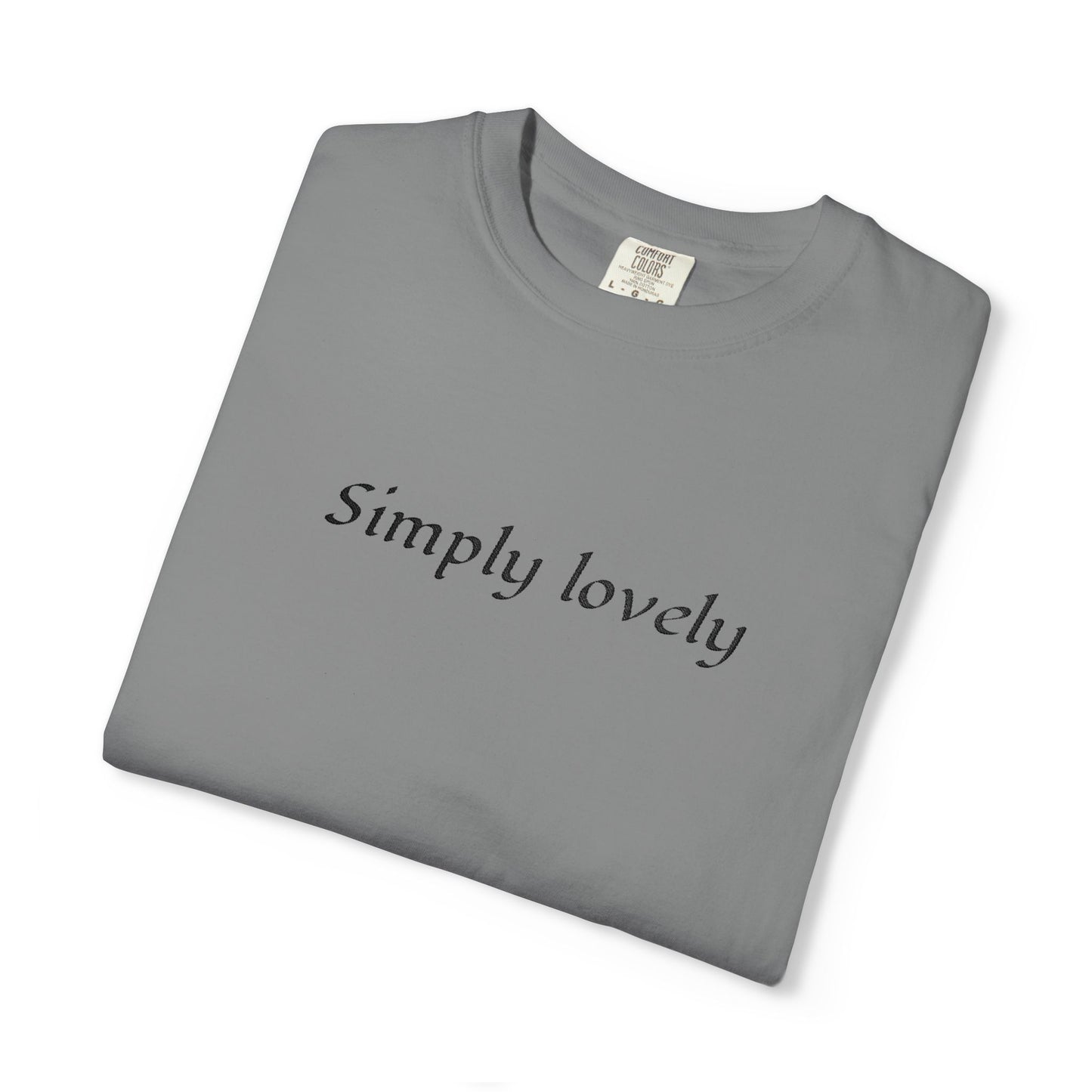Simply Lovely Emroidered T-Shirt with 333 Angel Number