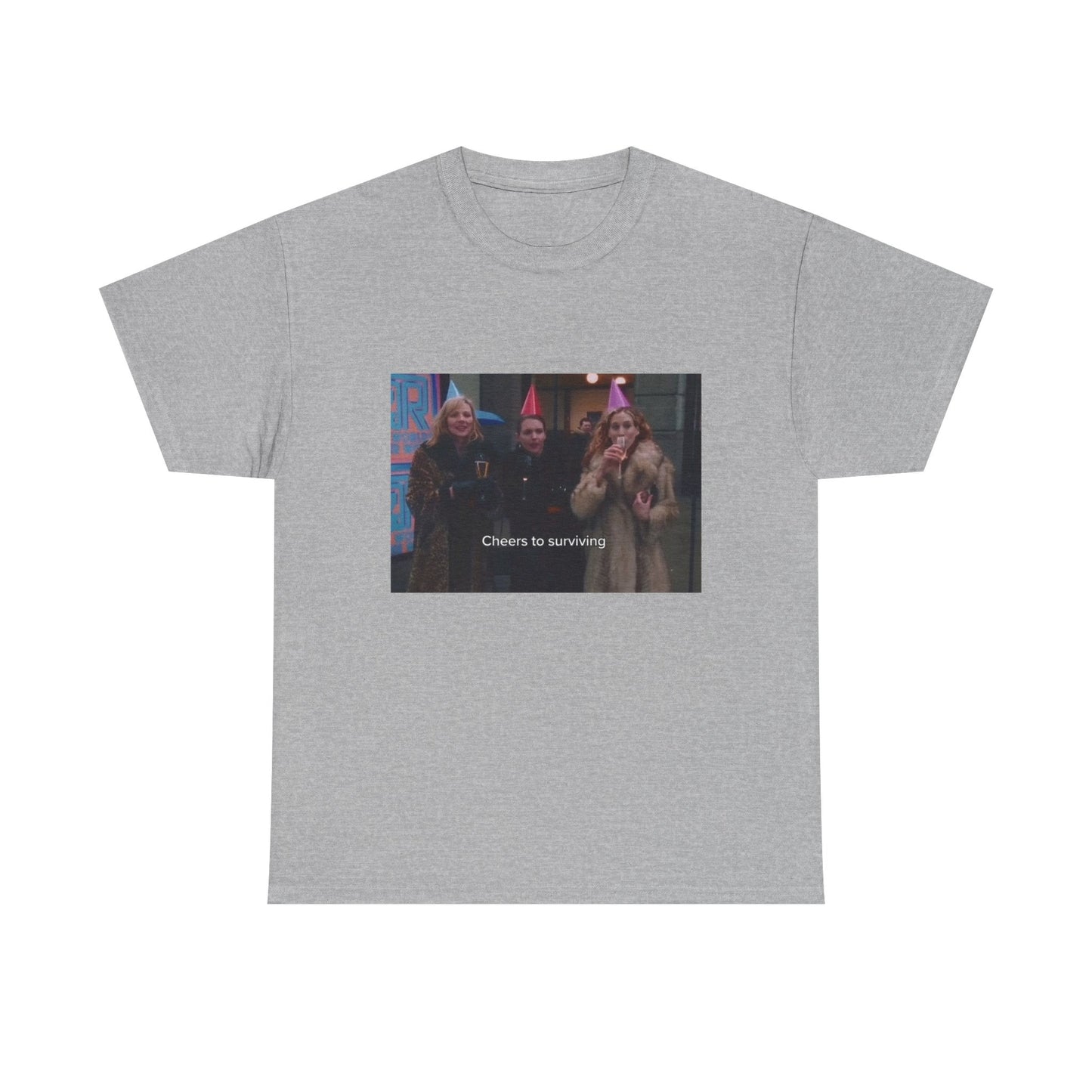 Manhattan Muses Tee "Cheers to Surviving" Tee