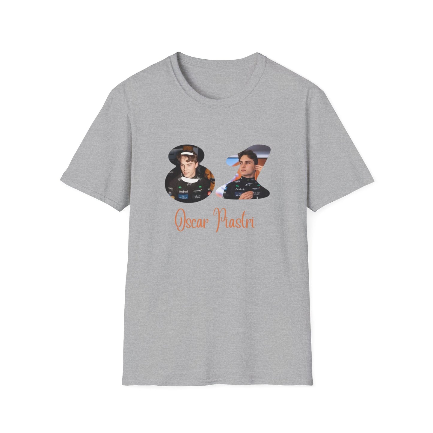 Oscar Piastri 81 photo collage T-Shirt