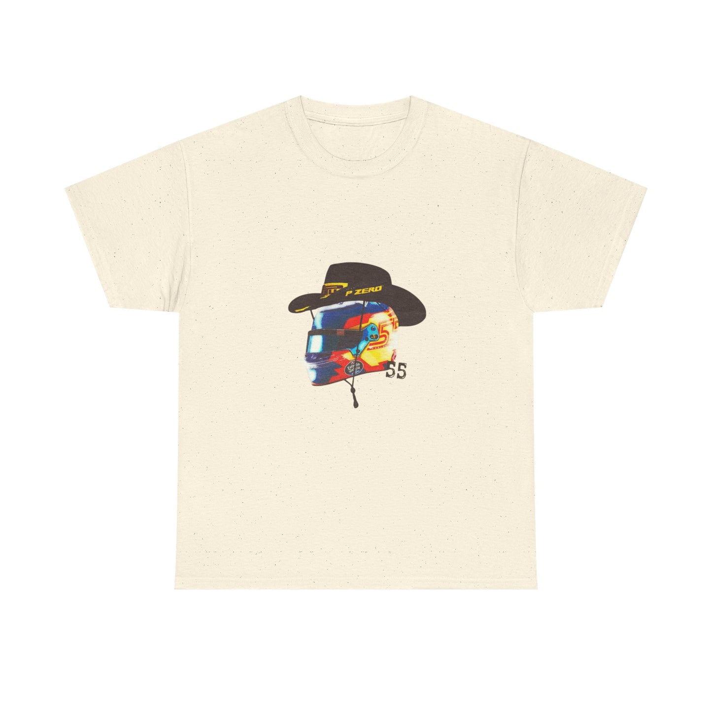 Cowboy Sainz Inspired Helmet T-Shirt