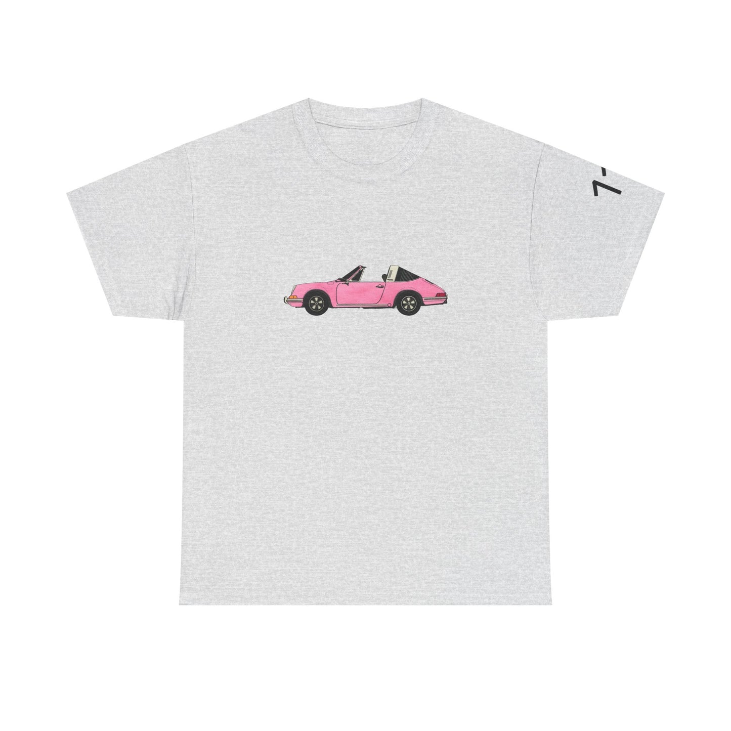Classic Pink Convertible Car Tee